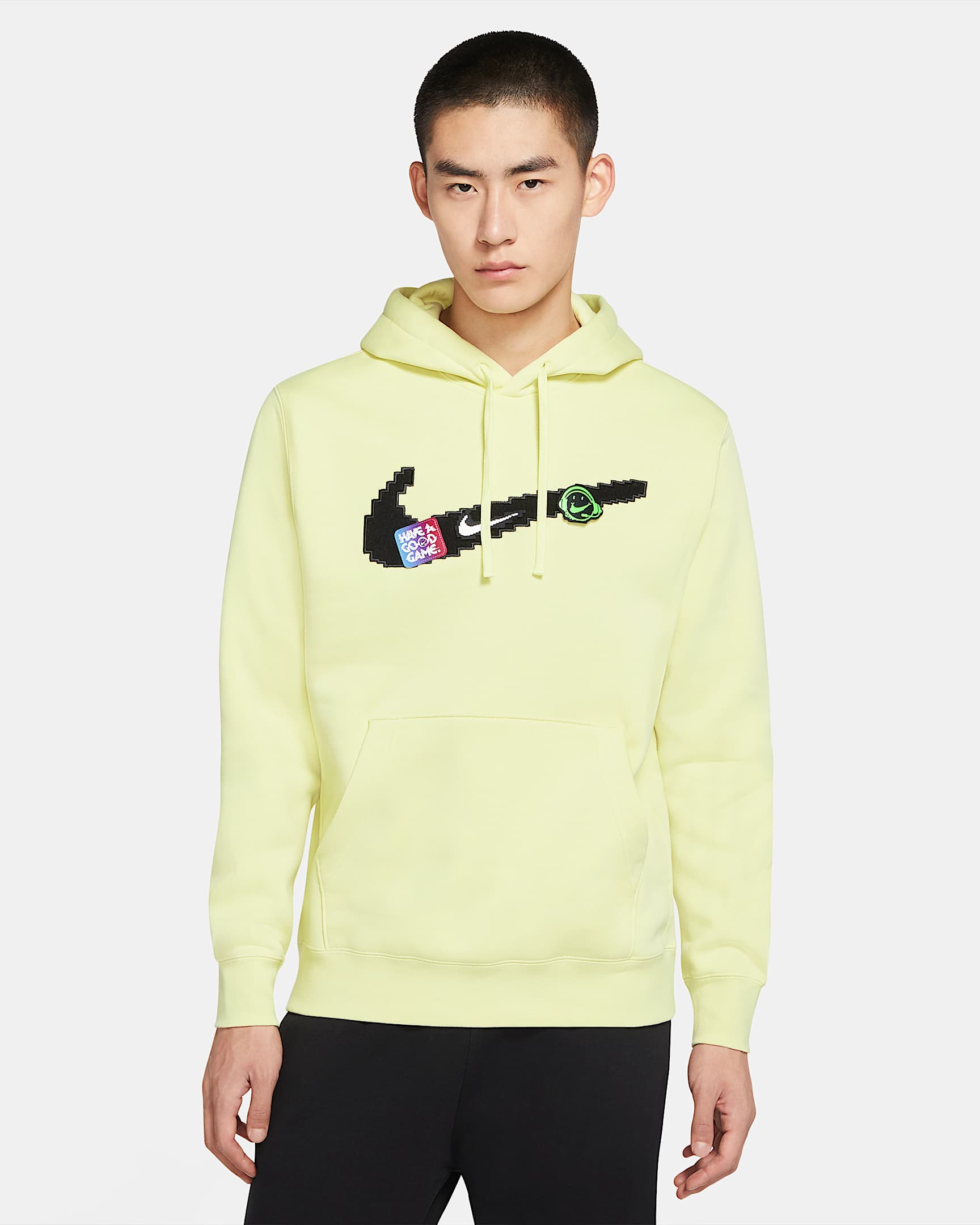 Nike Sportswear Club Fleece 男子连帽衫 - Life Lime