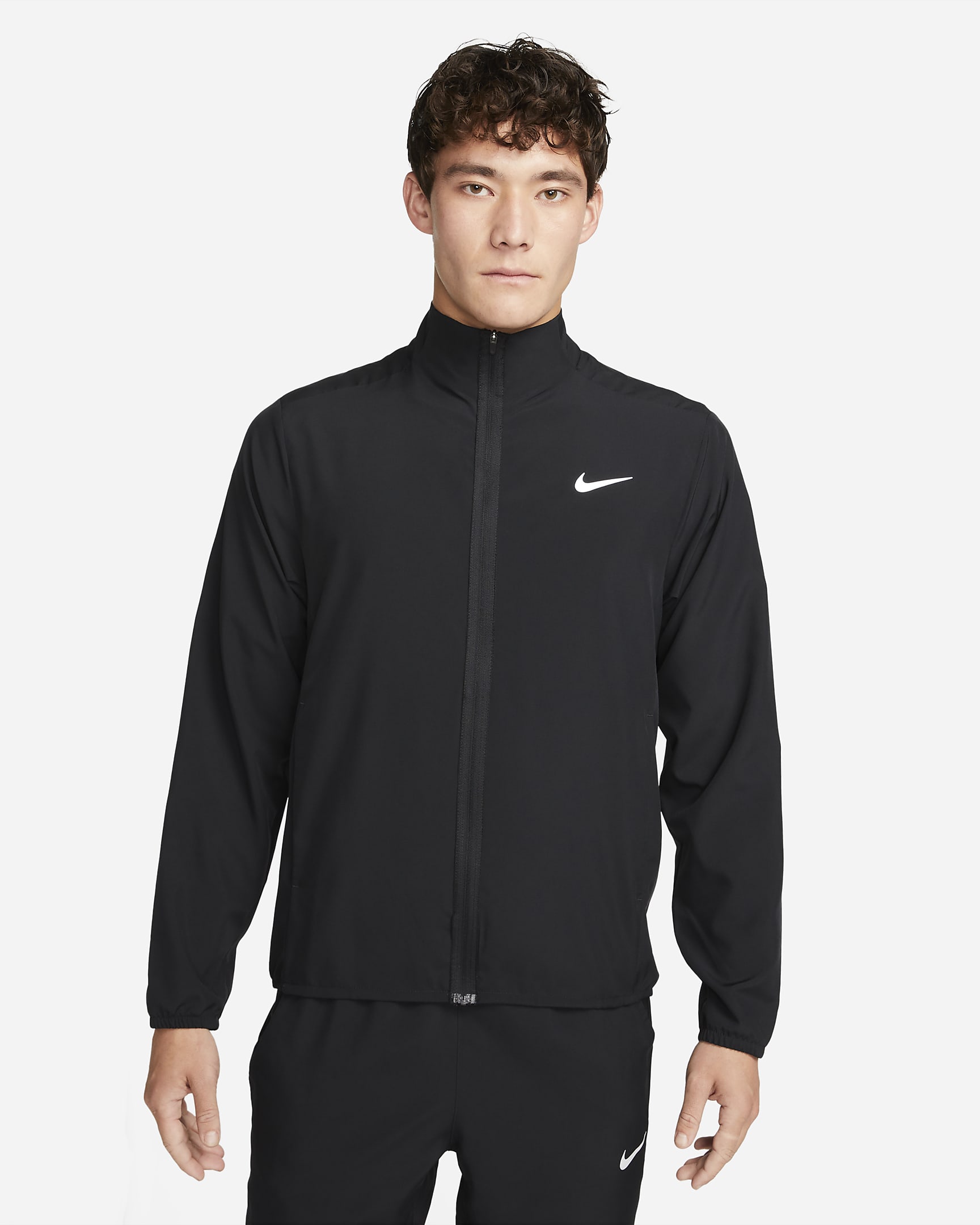 Nike Form Dri-FIT 男子透气速干百搭夹克 - 黑