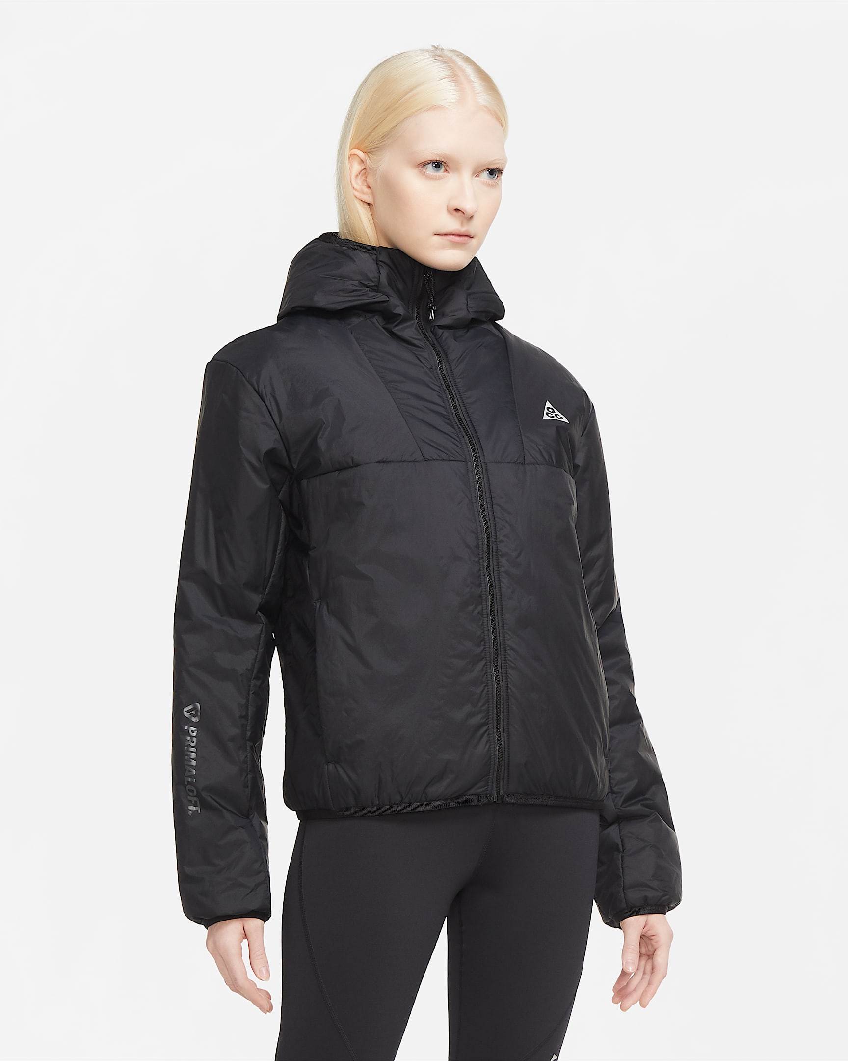 Nike ACG "Rope de Dope" 女子可收纳保暖夹克 - 黑/黑/煤黑/嫩芽金