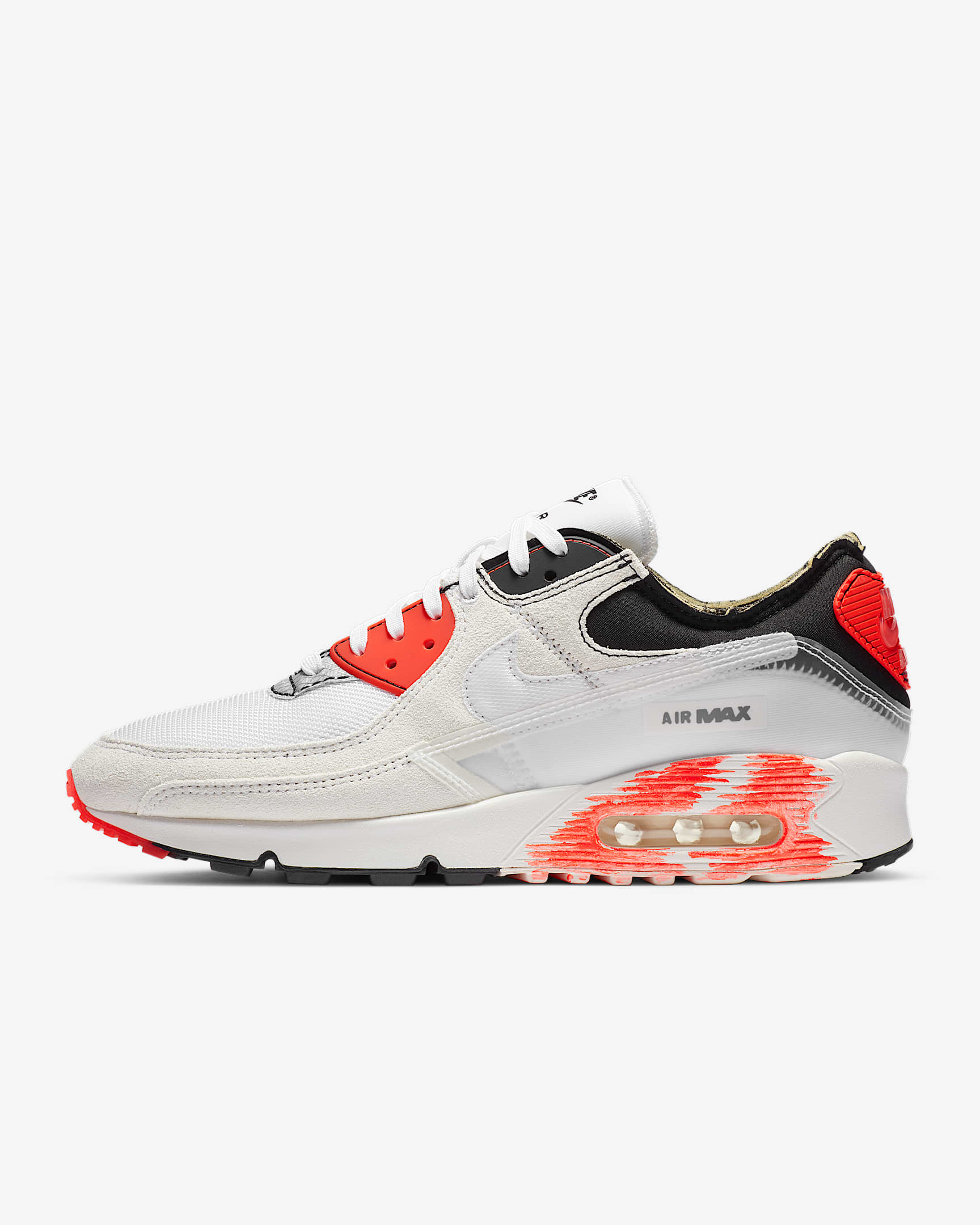 Nike Air Max III PRM 男子运动鞋 - 白色/黑/亮深红/白色