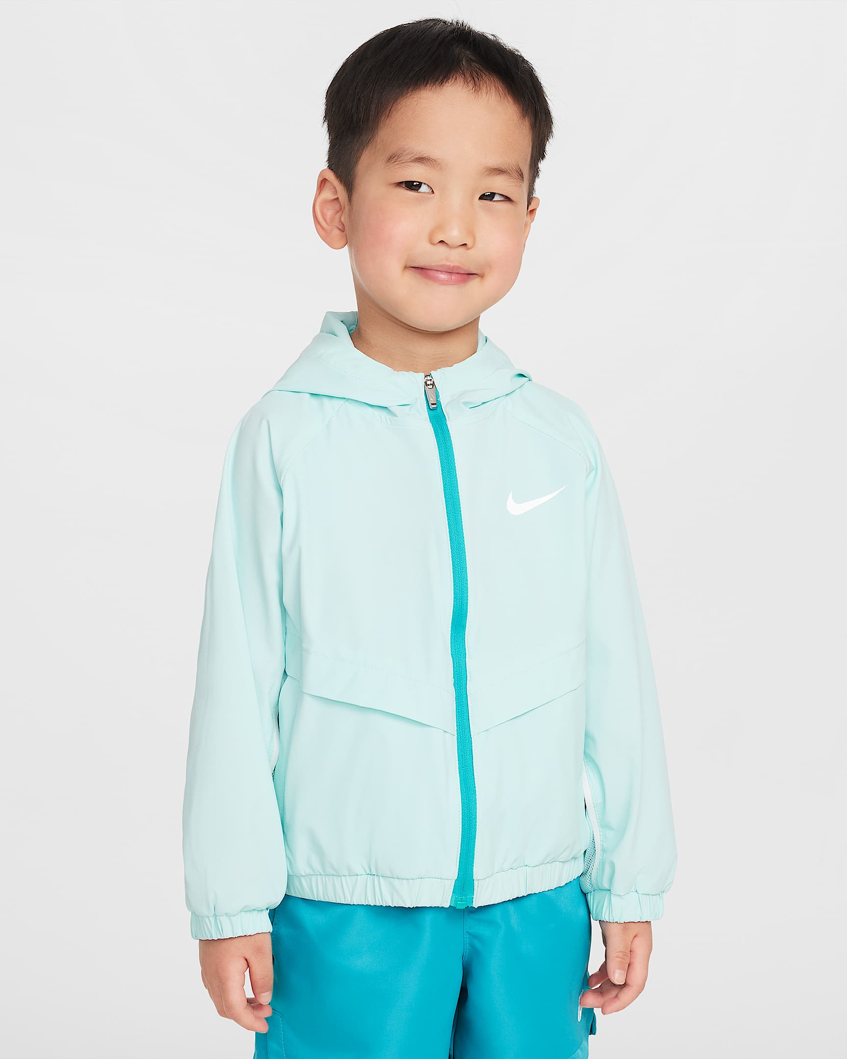 Nike 婴童凉感梭织夹克防晒衣 - 冰川蓝