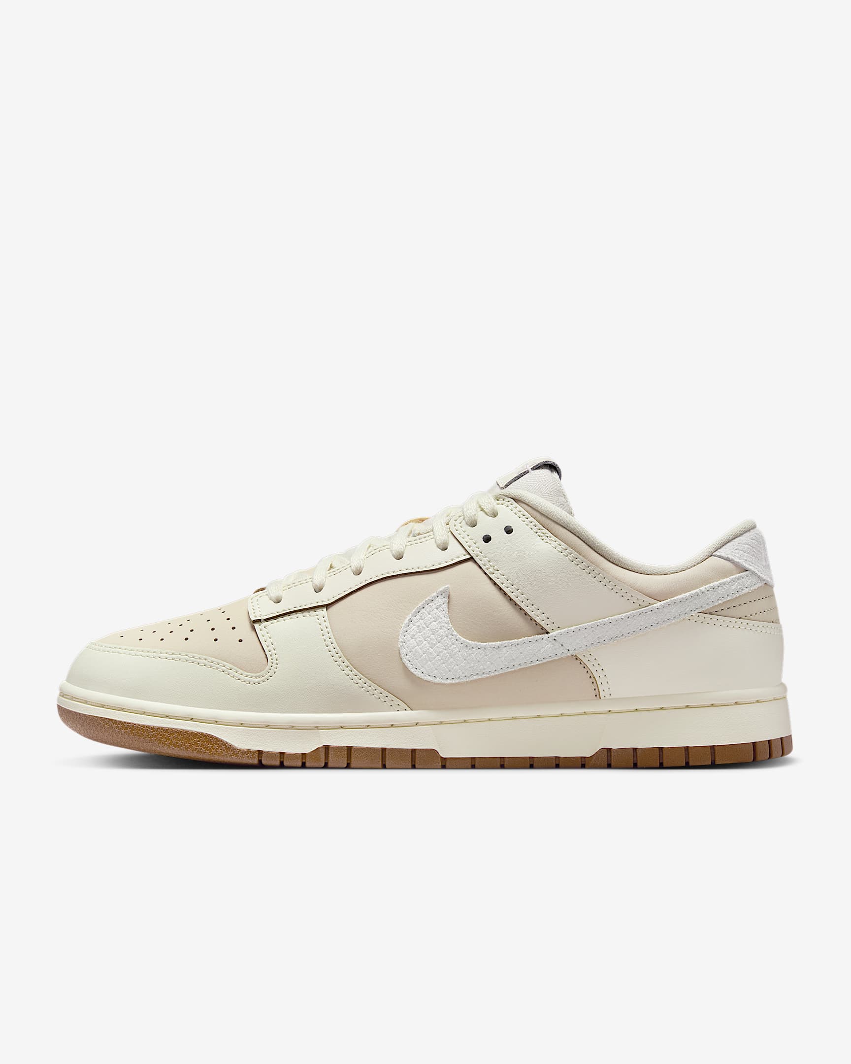 Nike Dunk Low Retro 男子运动鞋 - 珍珠白/淡象牙白/浅英国褐/帆白