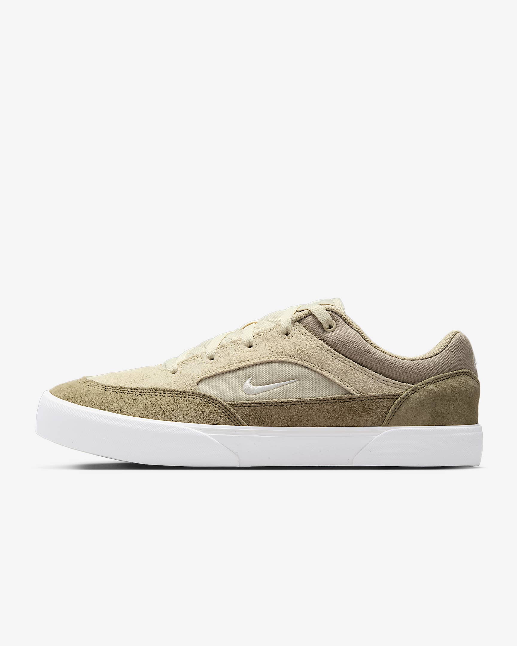 Nike SB Malor 男子薄底滑板鞋 - 浅卡其/橄榄绿/沙漠卡其/淡象牙白
