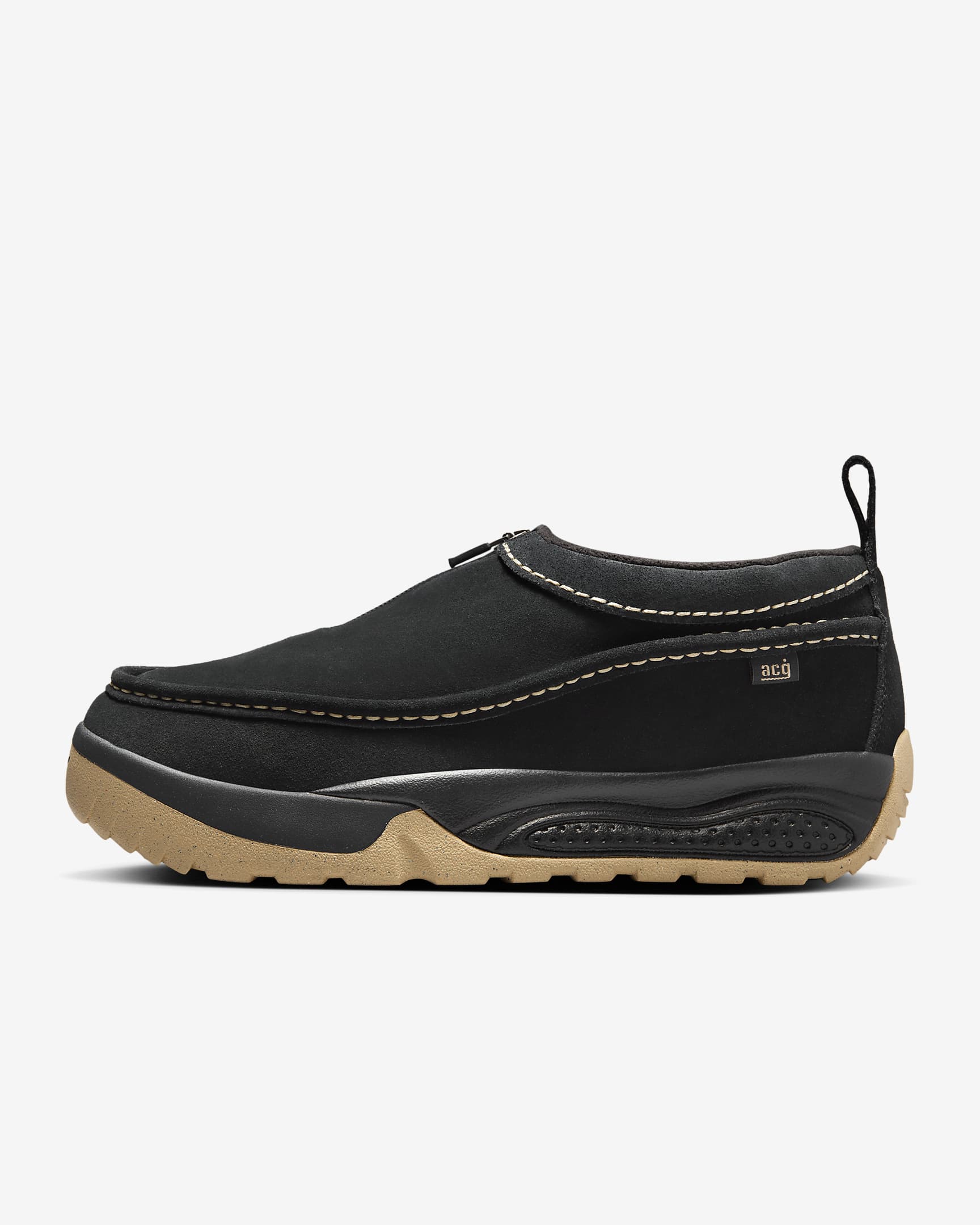 Nike ACG Izy 男子易穿脱运动鞋 - 黑/黑/石灰色/石灰色