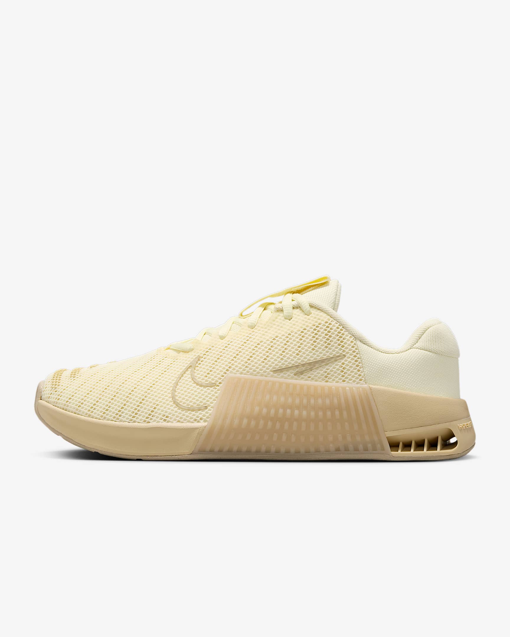 Nike Metcon 9 女子训练鞋 - 石膏色/团队金/沙漠卡其