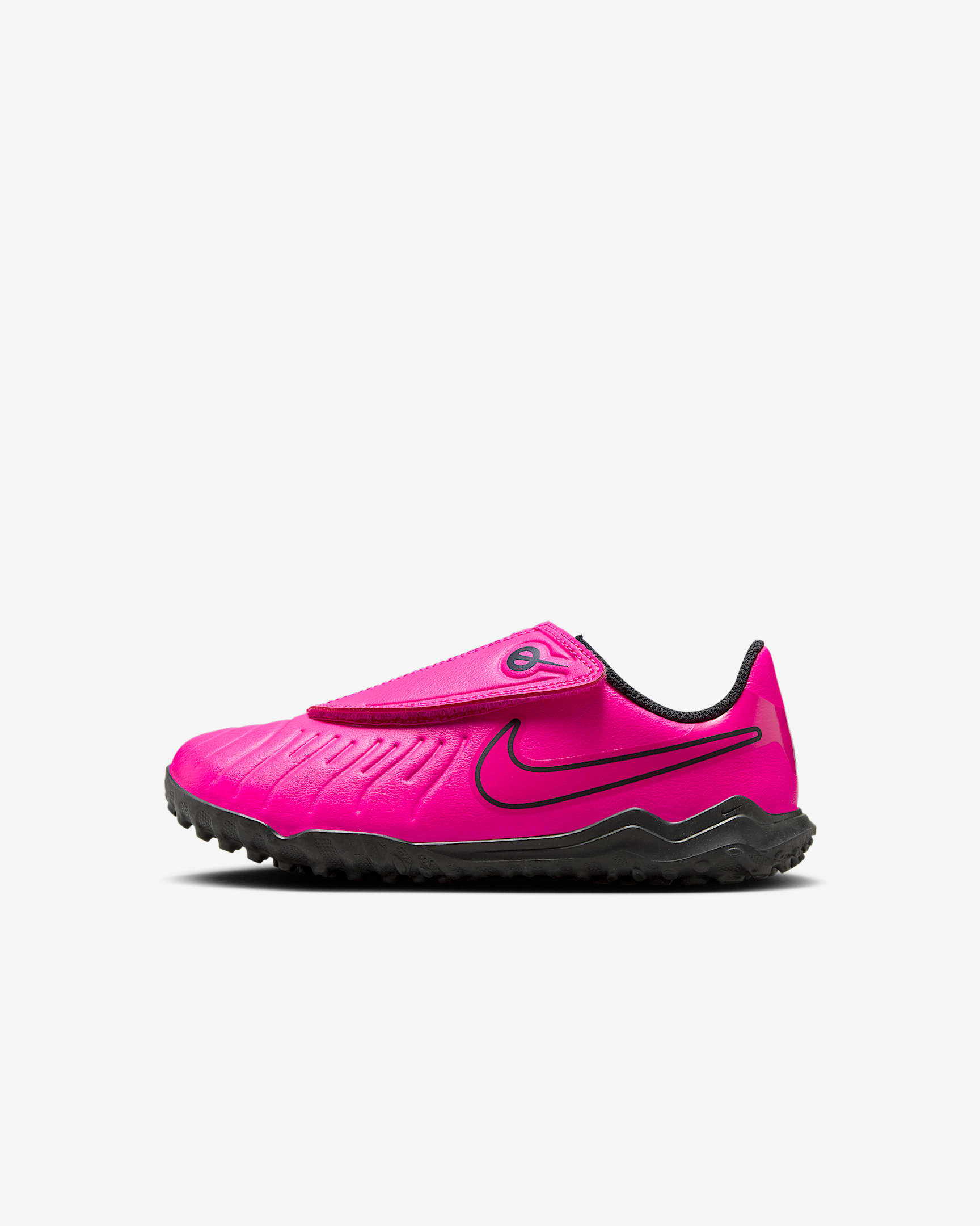 Nike Jr. Tiempo Legend 10 Club 耐克传奇系列幼童人造场地足球鞋 - 热情粉/黑