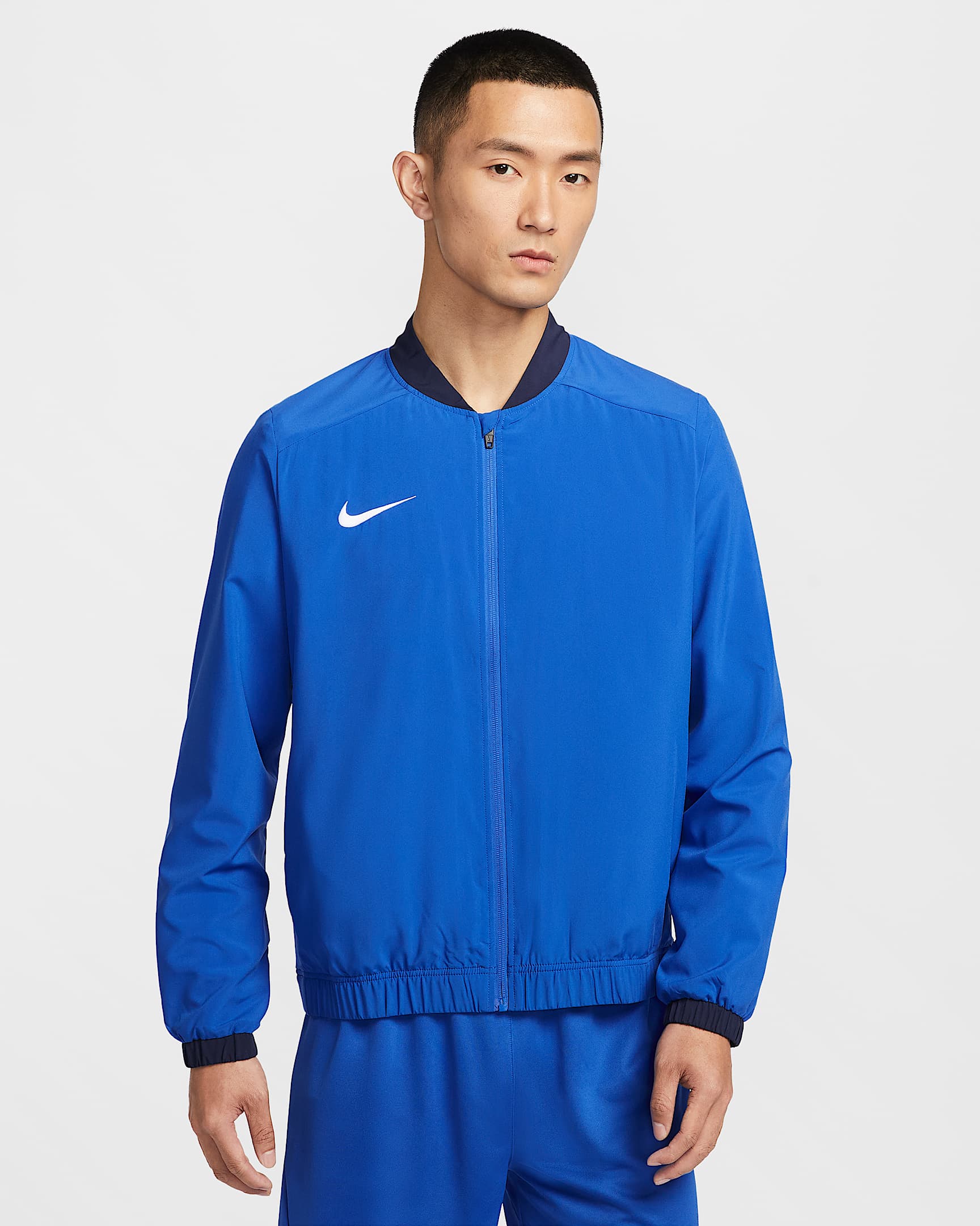 Nike Dri-FIT Academy 男子速干运动夹克 - 宝蓝