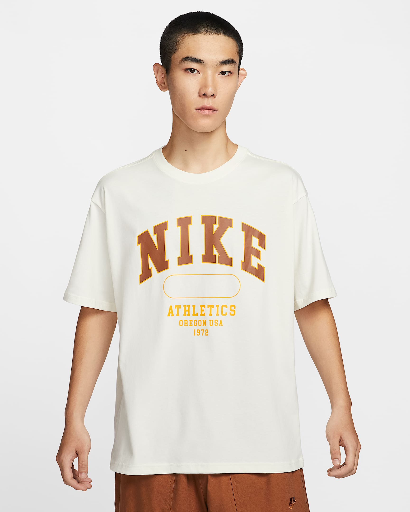 Nike Sportswear 男子T恤 - 帆白