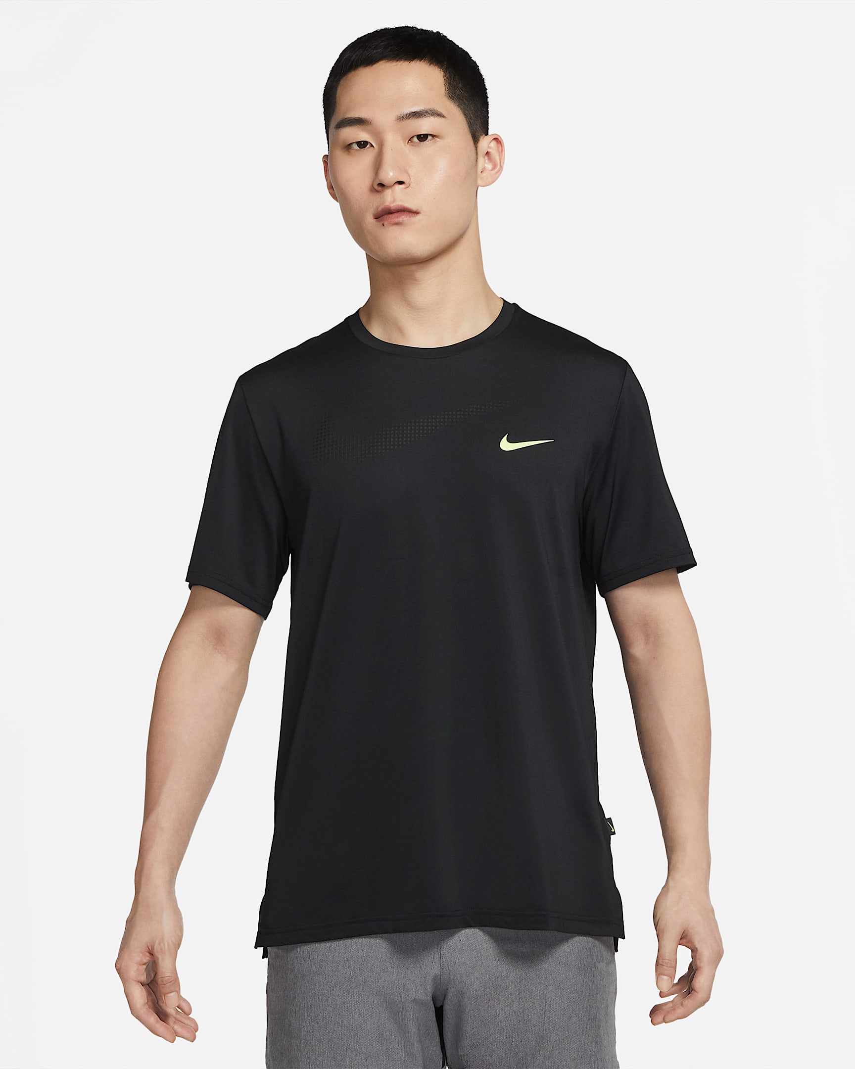 Nike Pro Dri-FIT 男子速干训练上衣 - 黑