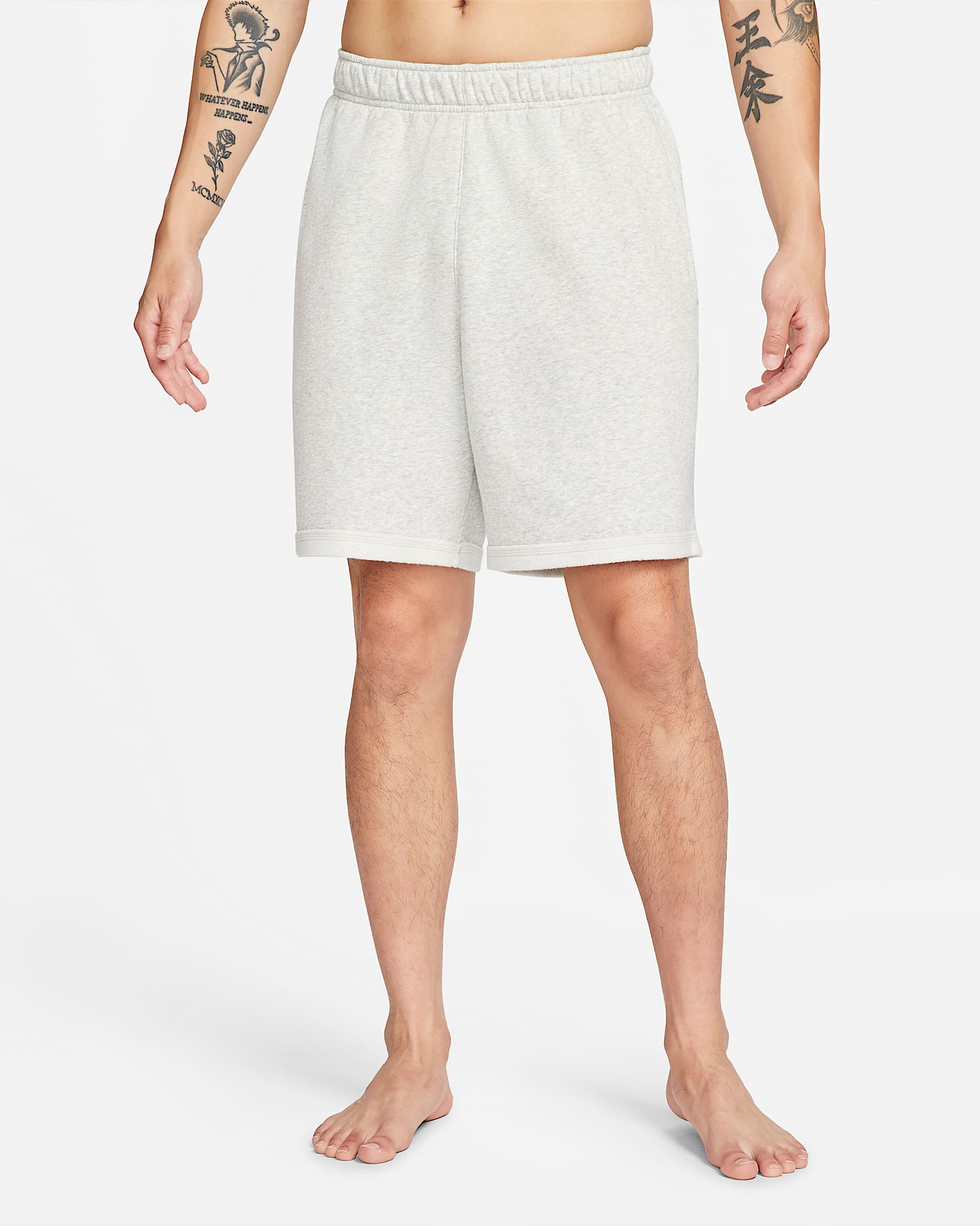 Nike Yoga Therma-FIT 男子短裤 - 麻灰/铁灰