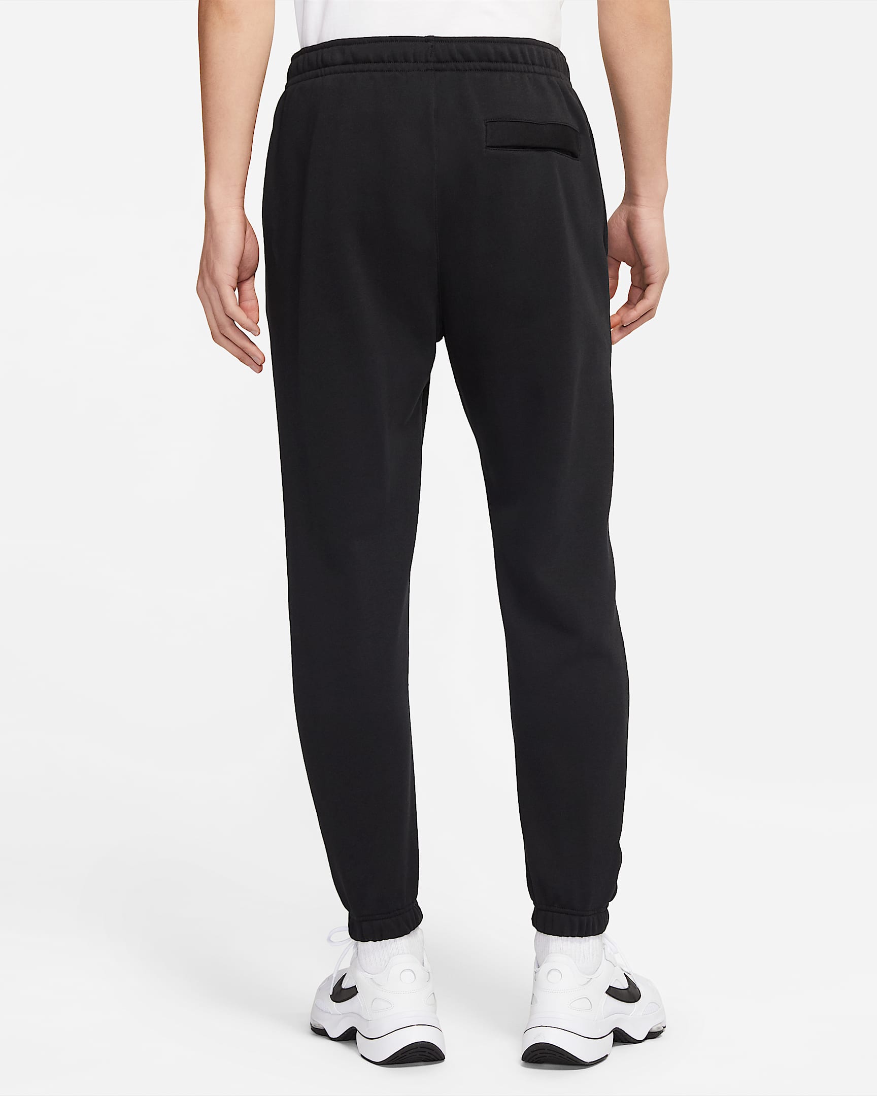 Nike Sportswear 男子起绒长裤 - 黑