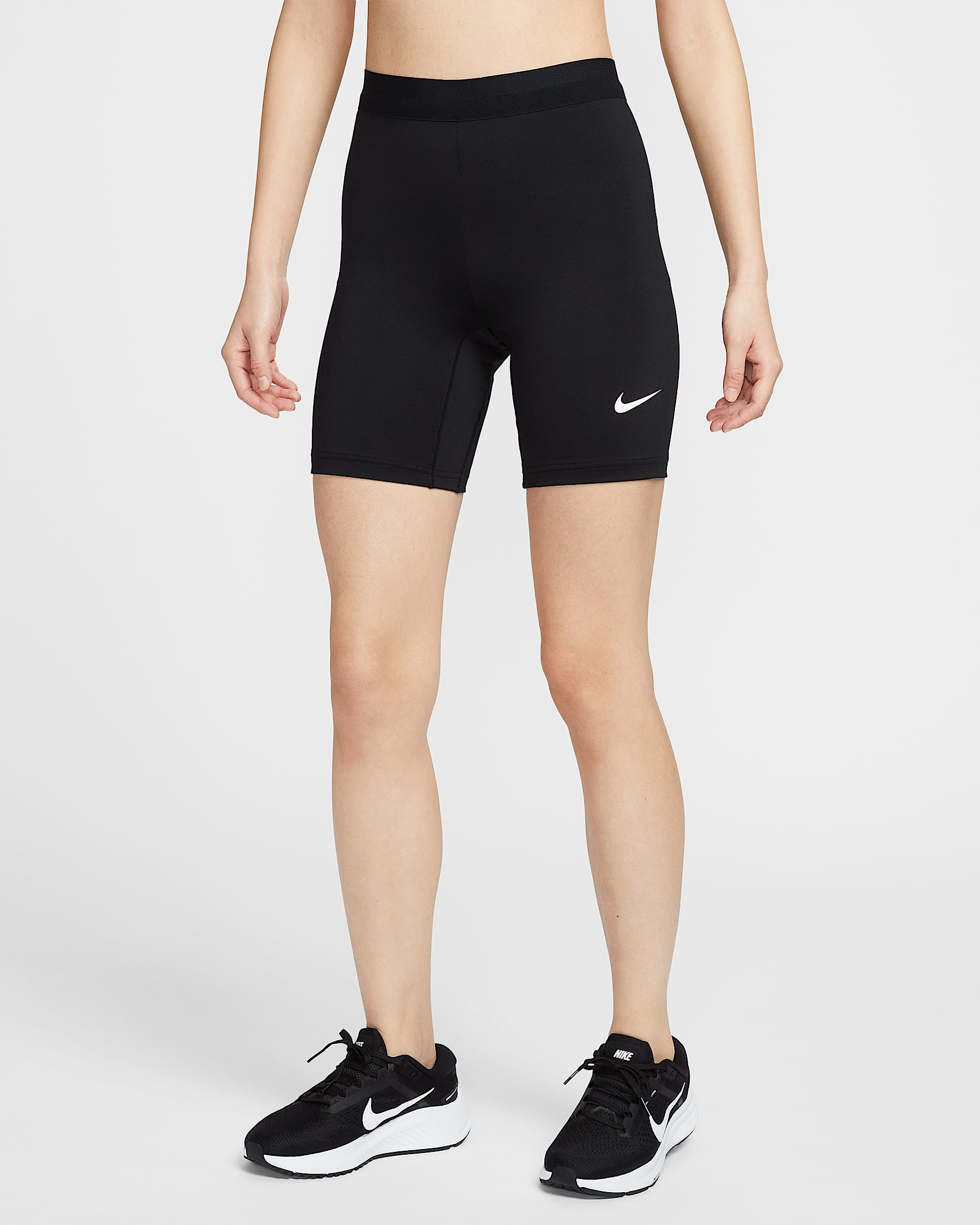 Nike Dri-FIT 女子速干紧身短裤 - 黑