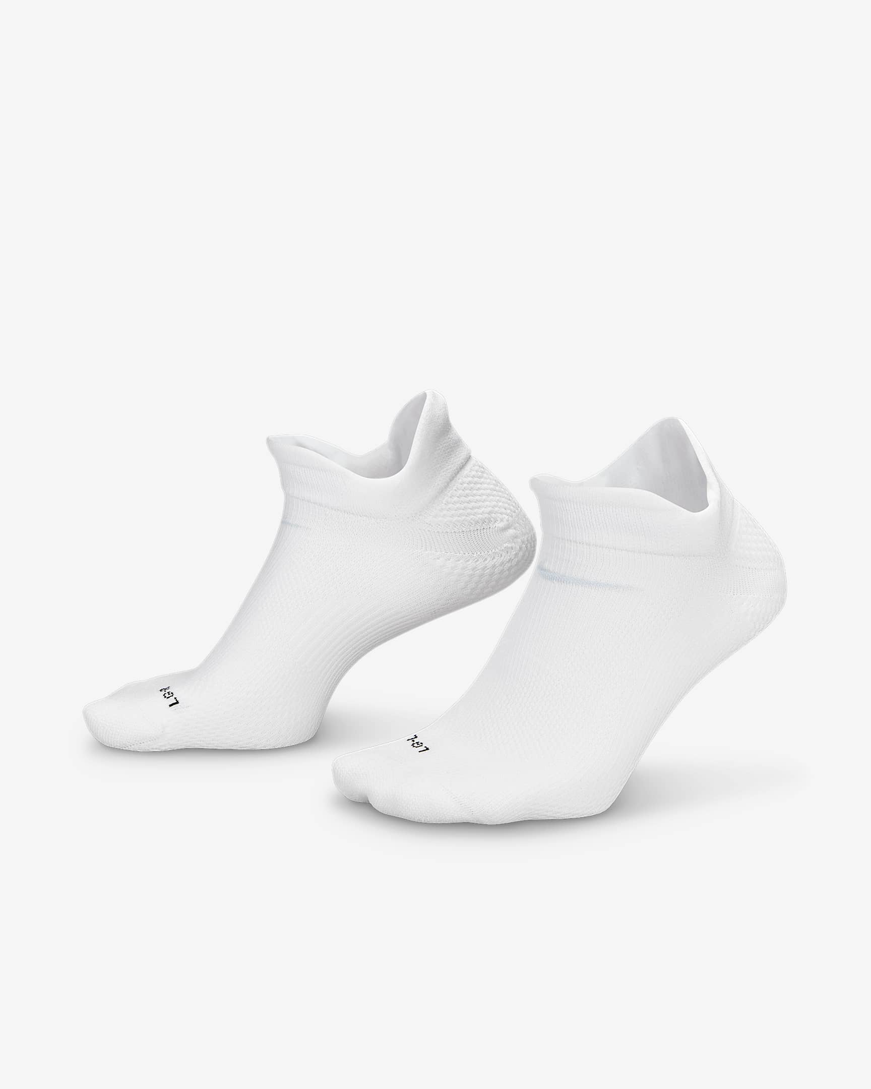 Nike Lightweight Running 速干船袜(1 双) - 白色/黑/白金色