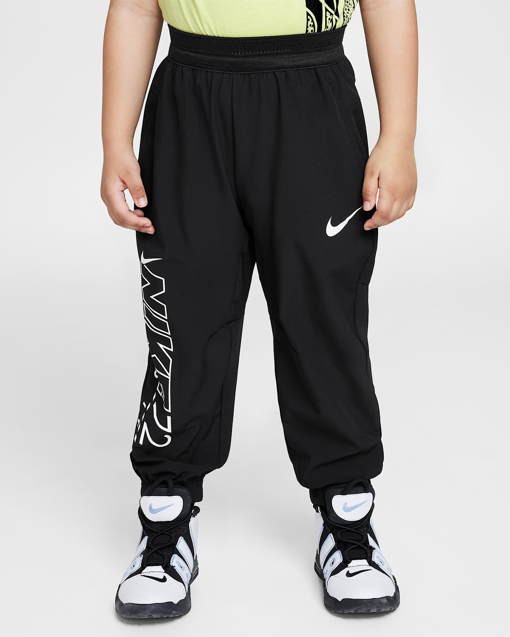 Nike Rhythm Dri-FIT 婴童速干梭织长裤 - 黑