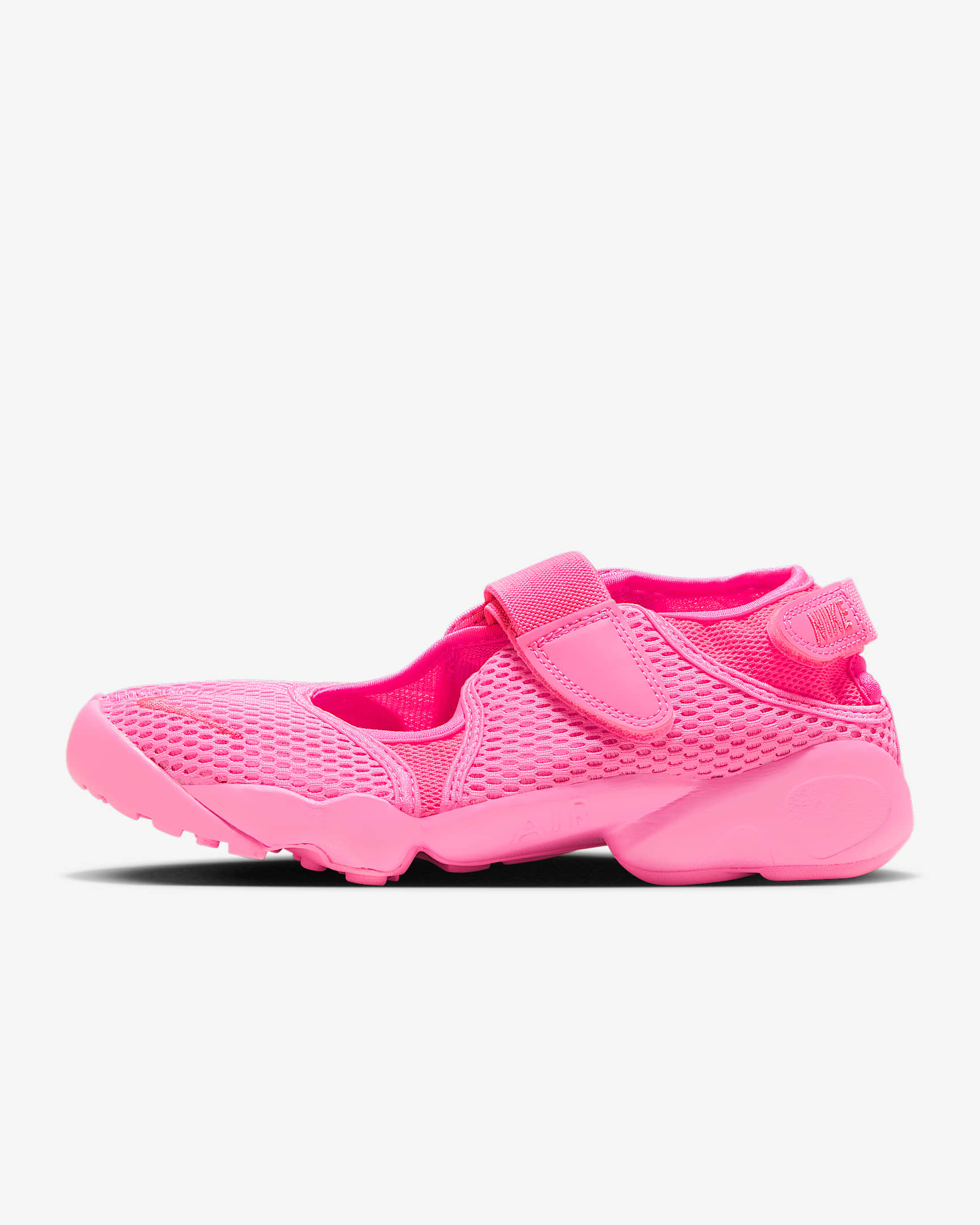 Nike Air Rift BR 女子运动鞋 - 霞光粉/霞光粉/霞光粉/透明粉