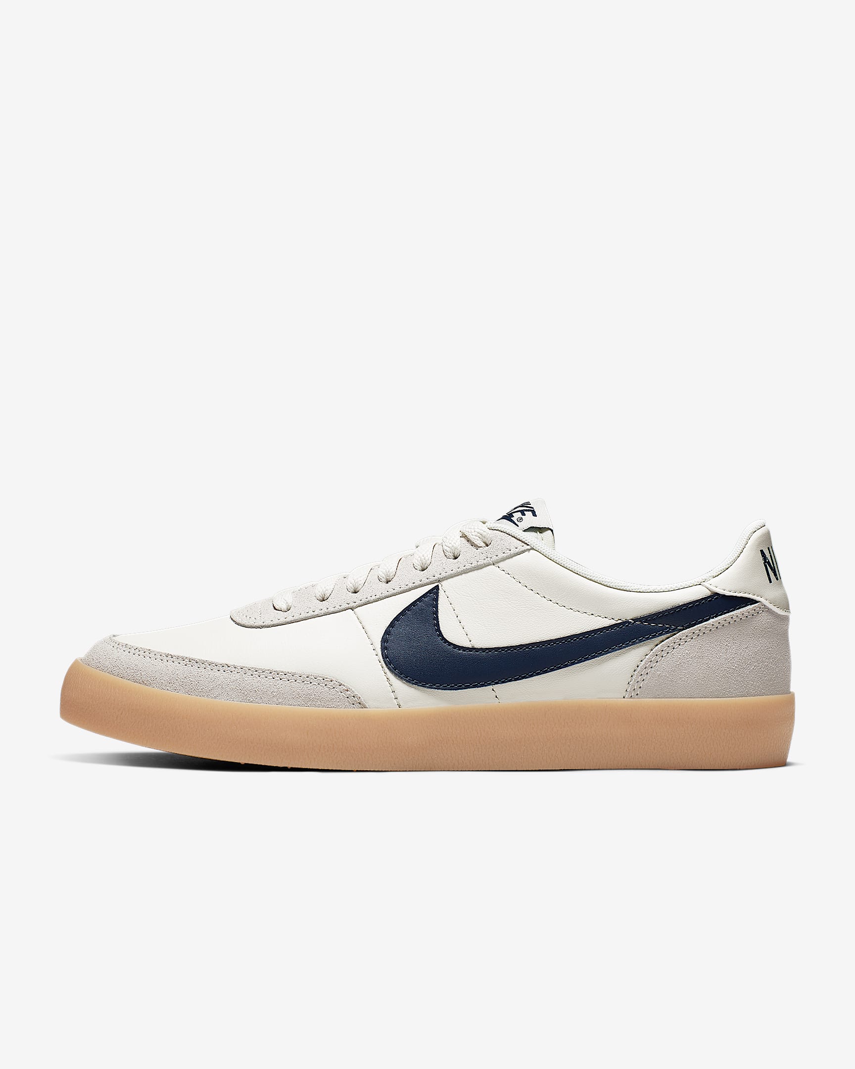 Nike Killshot 2 Leather 男子薄底运动鞋 - 帆白/橡皮黄/深藏青