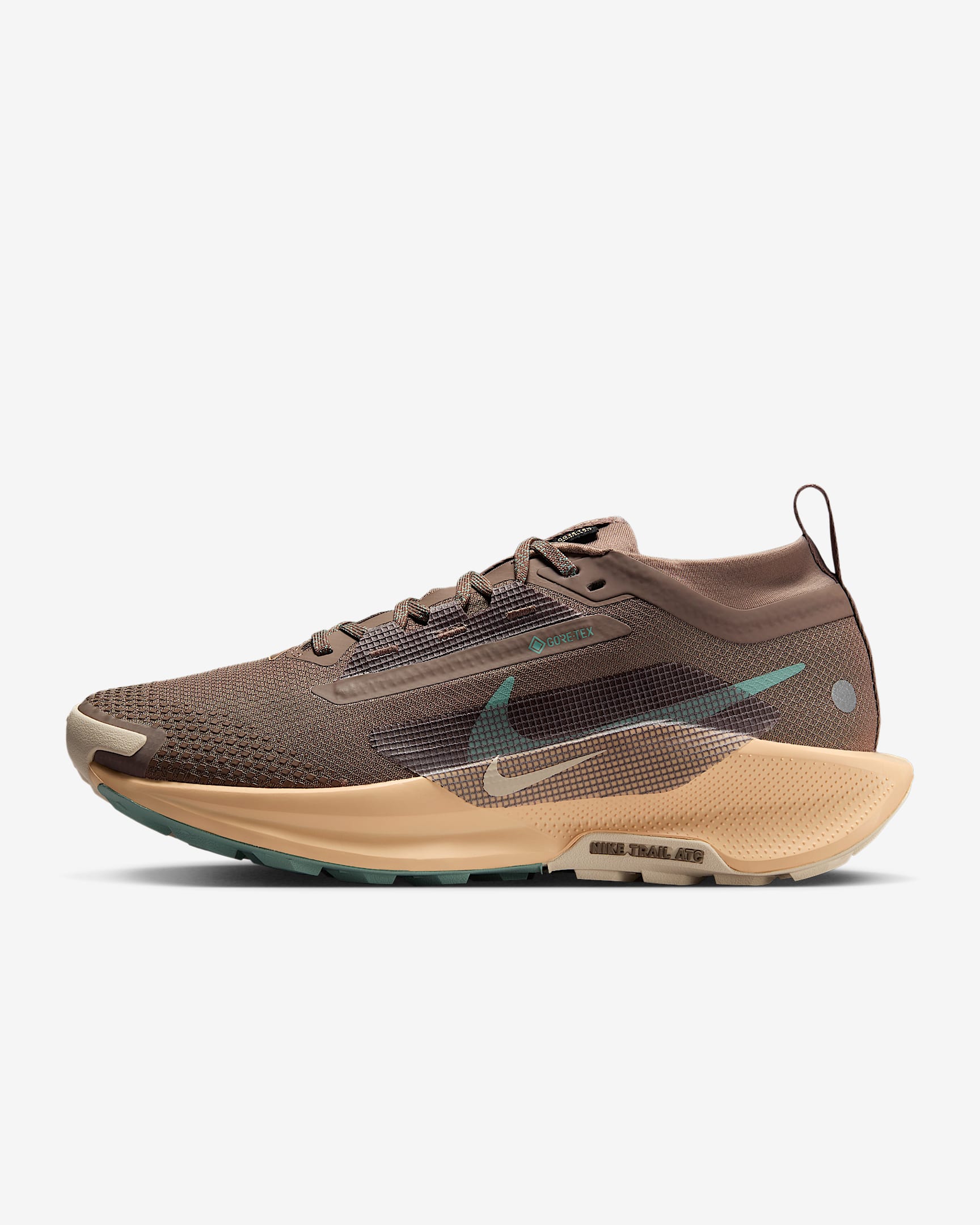 Nike Pegasus Trail 5 GORE-TEX 耐克飞马女子防水越野跑步鞋 - 貂棕/粉桔/珍珠白/大炮灰