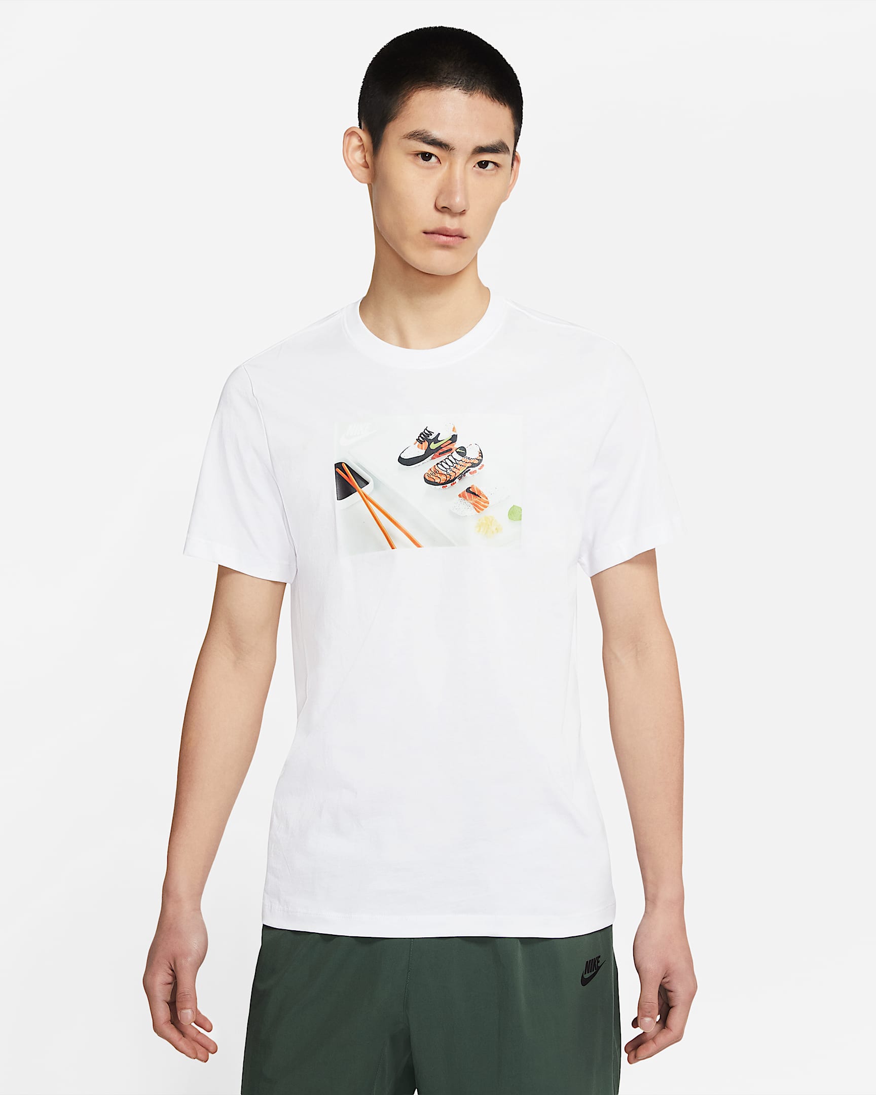 Nike Sportswear 男子T恤 - 白色