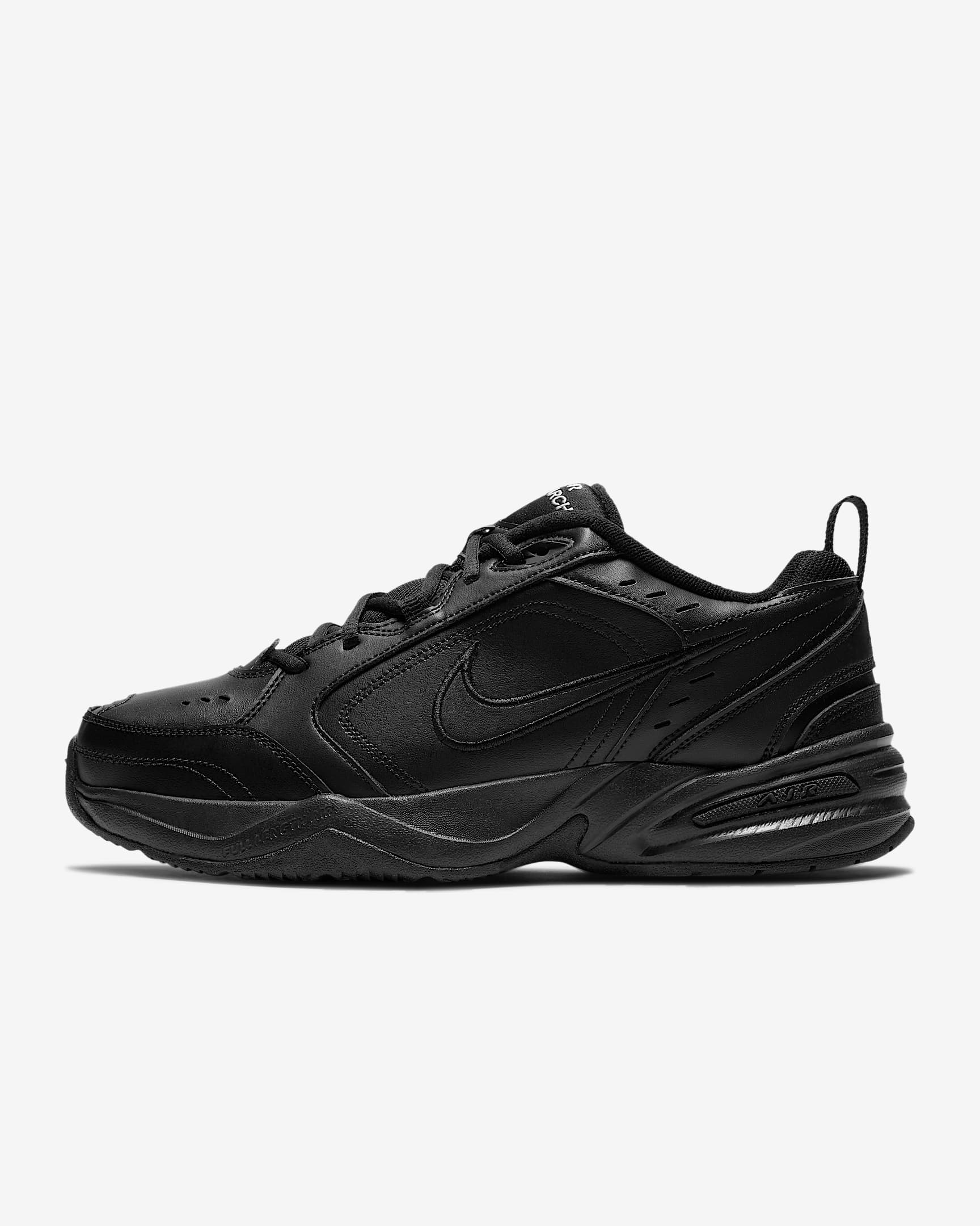 Nike Air Monarch IV 训练鞋老爹鞋 - 黑/黑