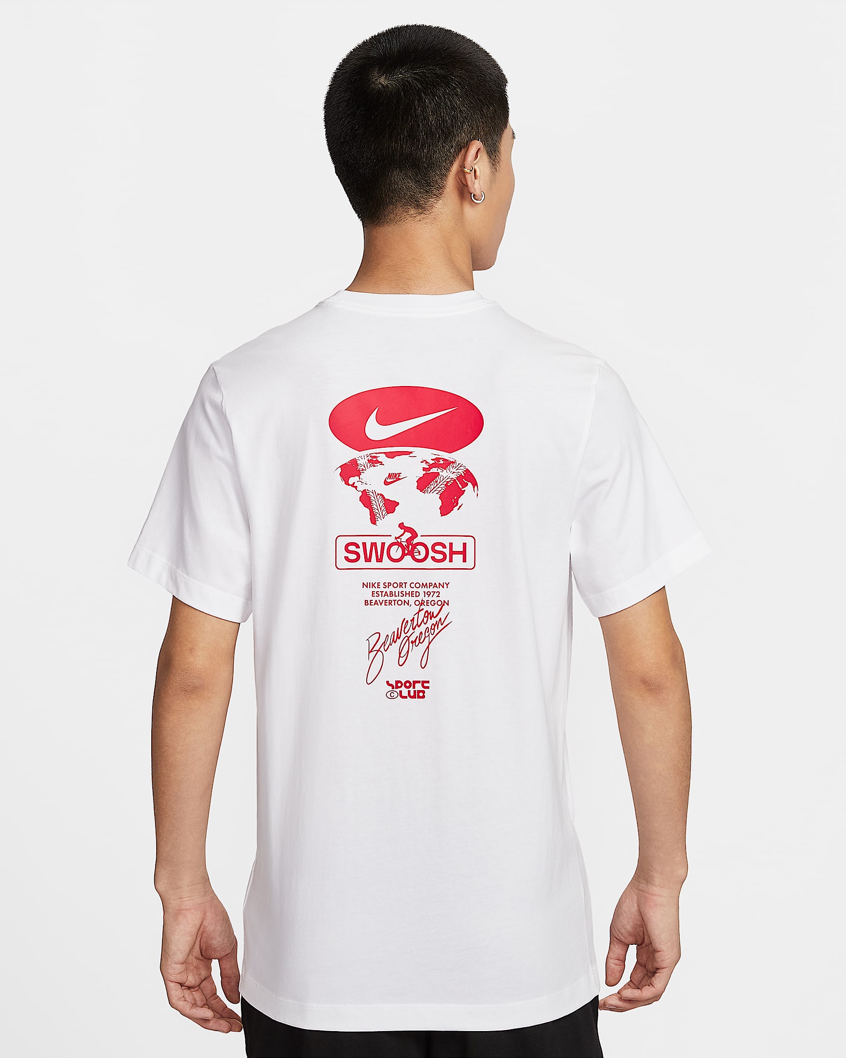 Nike Sportswear 男子T恤 - 白色