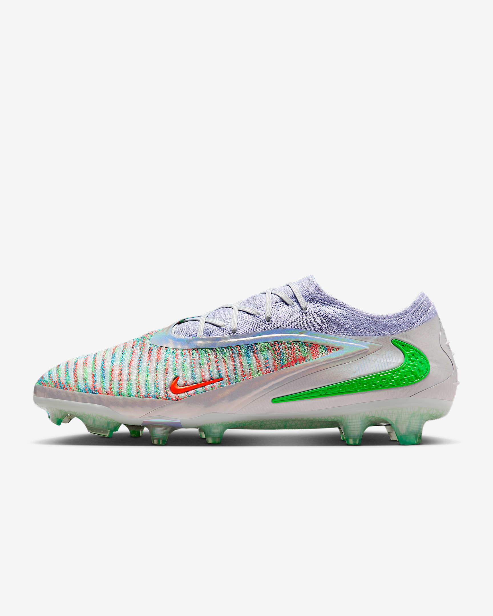 Nike Phantom 6 Low Elite "EA SPORTS FC" 耐克暗煞系列男/女 FG 天然硬质草地低帮足球鞋 - 多色/亮深红