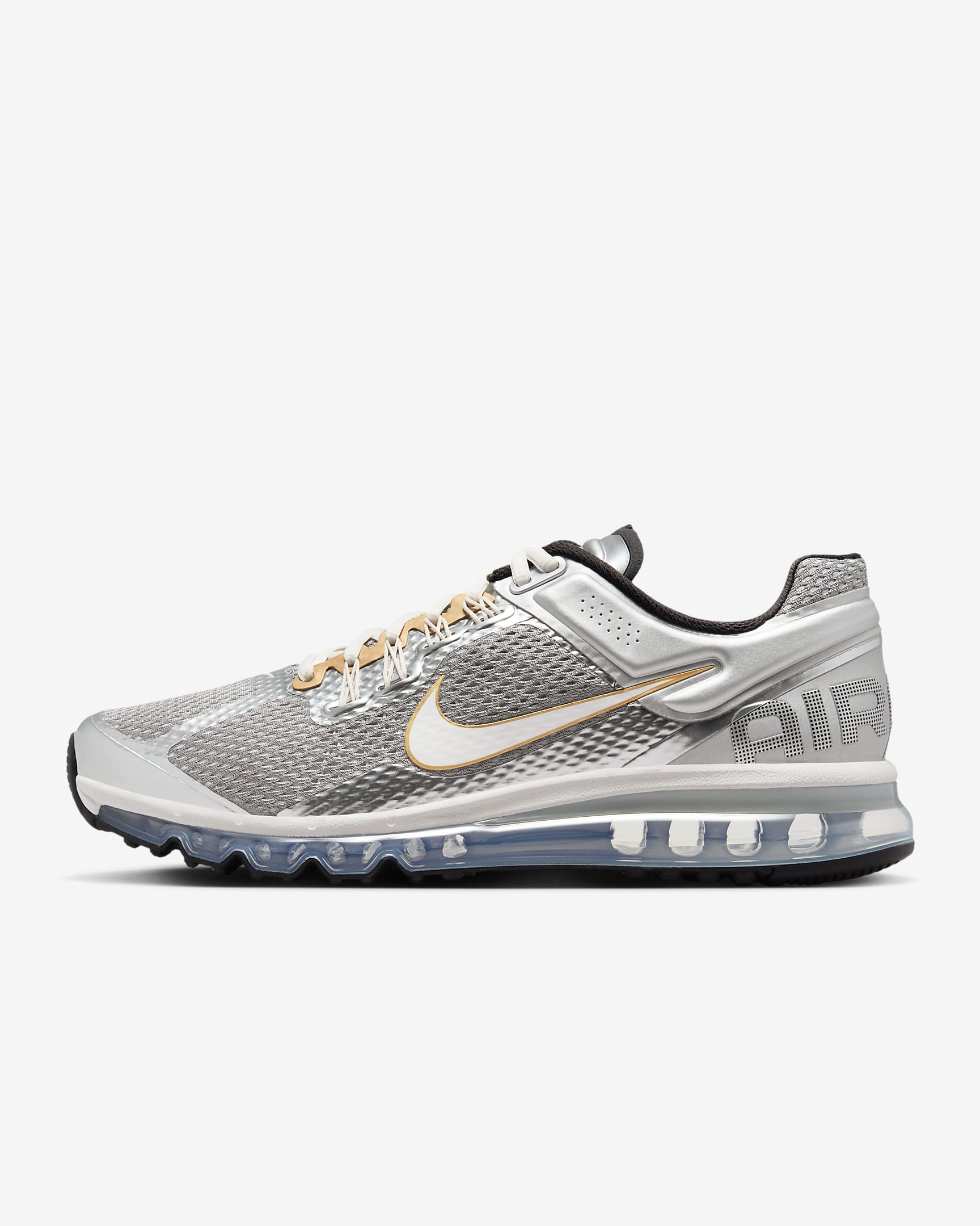 Nike Air Max 2013 男子运动鞋 - 金属银/金属青灰/金属色/幻影灰白