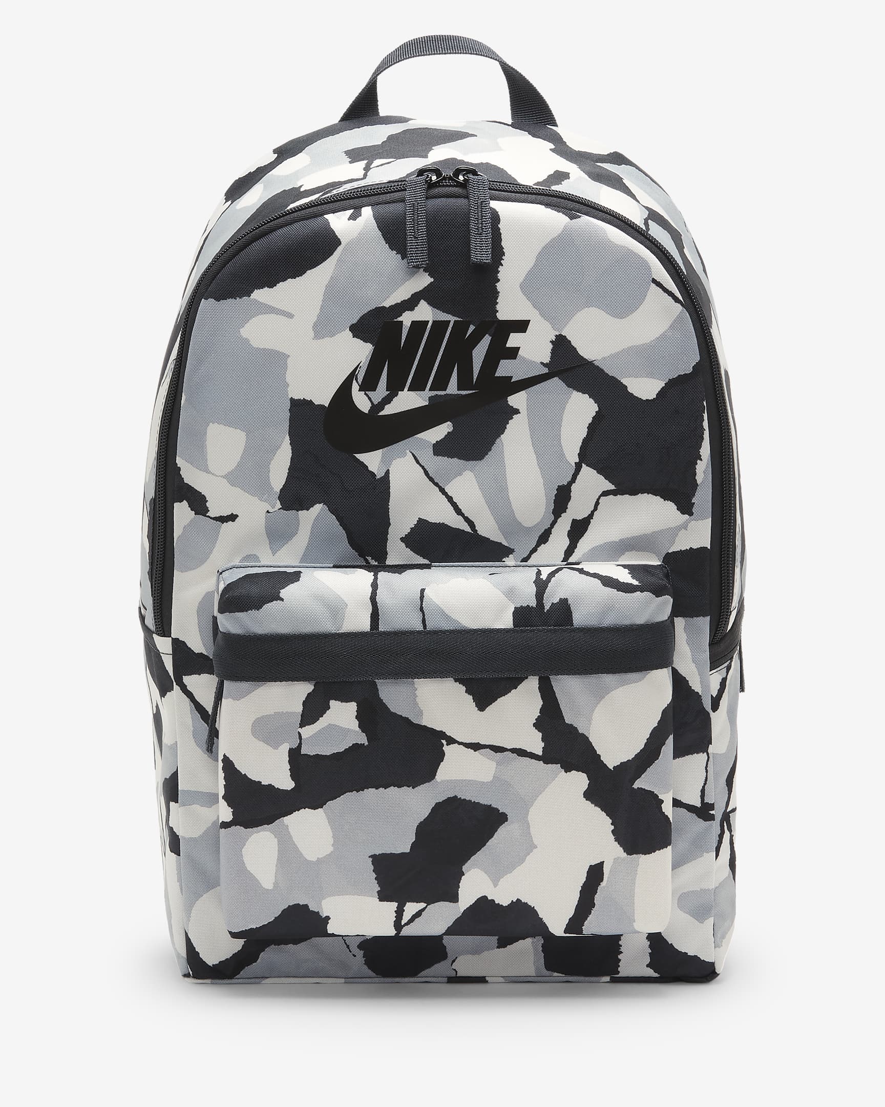 Nike Heritage 双肩包 - 煤黑/幻影灰白/黑