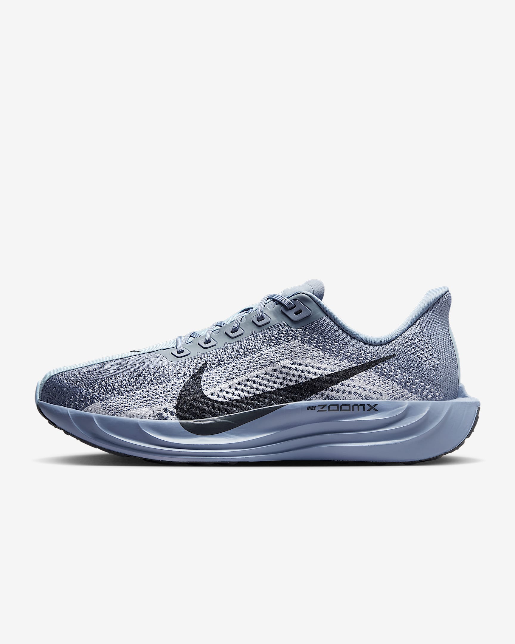 Nike Pegasus Plus 耐克超级飞马男子公路跑步鞋 - 灰石板蓝/白色/白金色/煤黑
