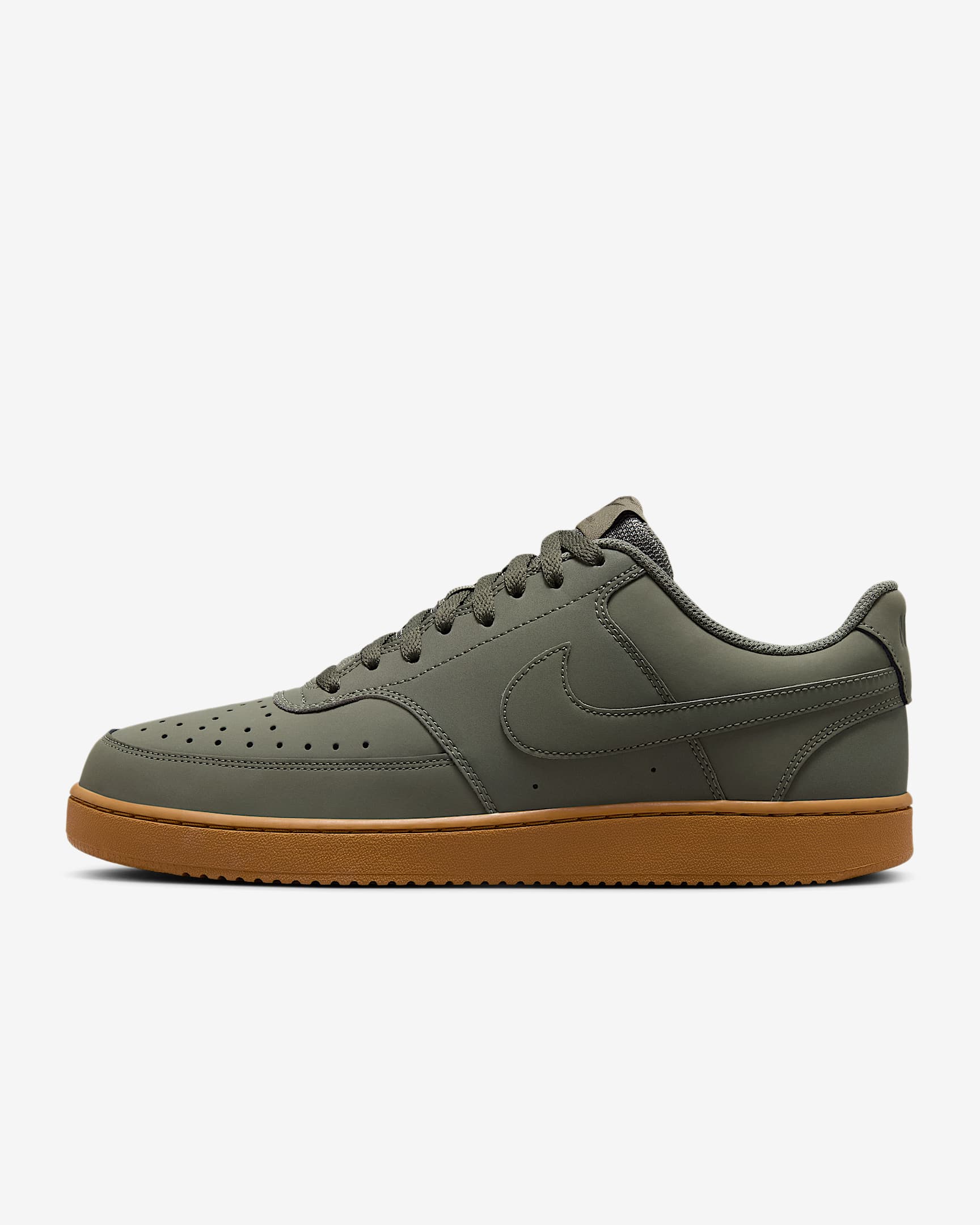 Nike Court Vision Low 男子运动鞋板鞋 - 沼泽暮光黄/麦黄/红杉绿/沼泽暮光黄