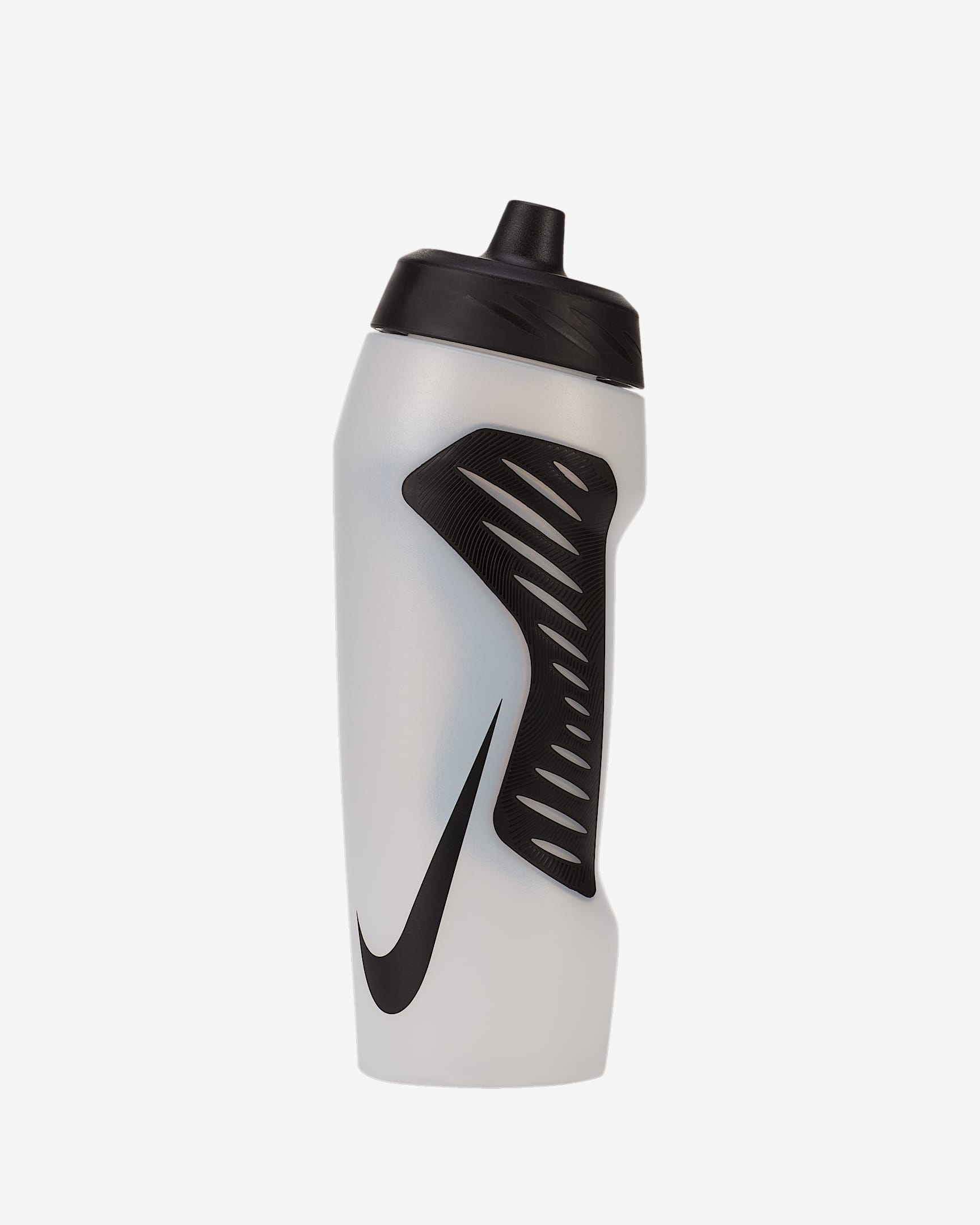 Nike 710ml HyperFuel 水壶 - 清透色/黑/黑/黑