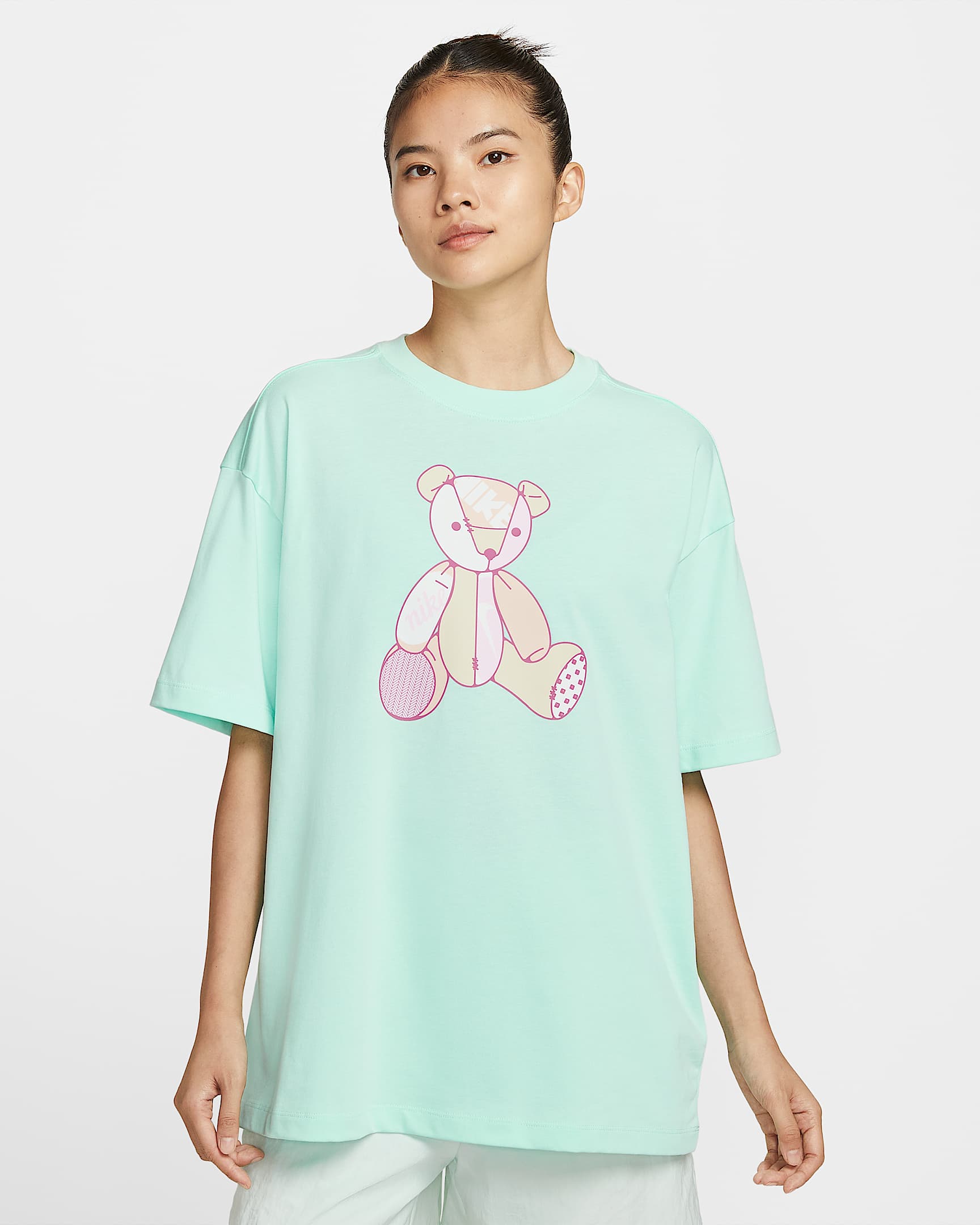 Nike Sportswear 女子 Oversize 风T恤 - 泡沫薄荷绿
