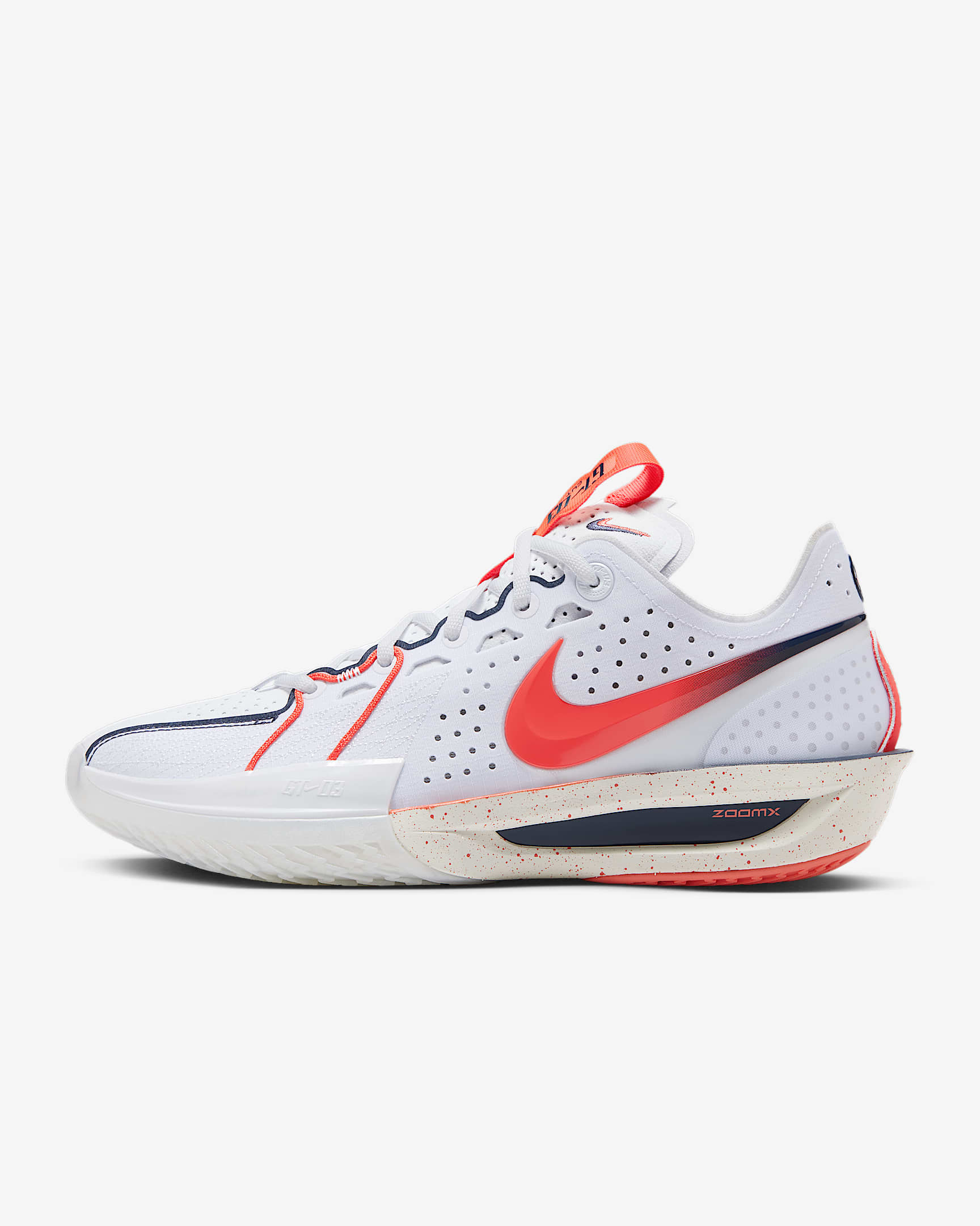Nike G.T. Cut 3 EP 耐高系列男/女篮球鞋 - 白色/帆白/神秘焰火色/多色