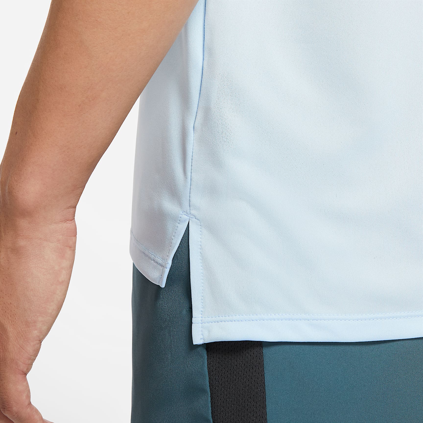 Nike Dri-FIT Rise 365 男子速干跑步上衣 - 天青石蓝