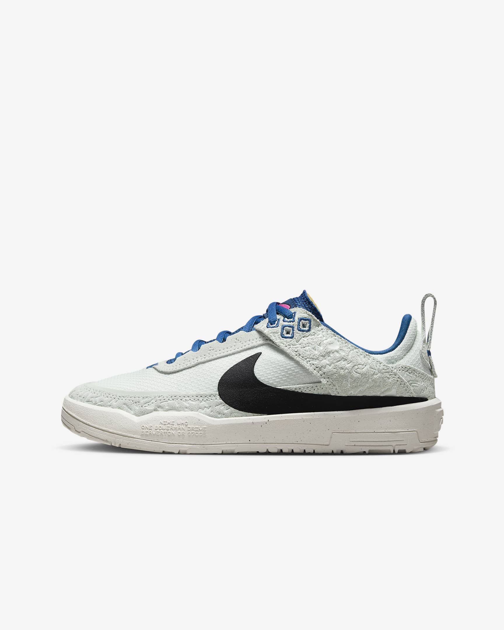 Nike SB Day One SE 大童滑板鞋 - 帆白/微绿/热情粉/黑