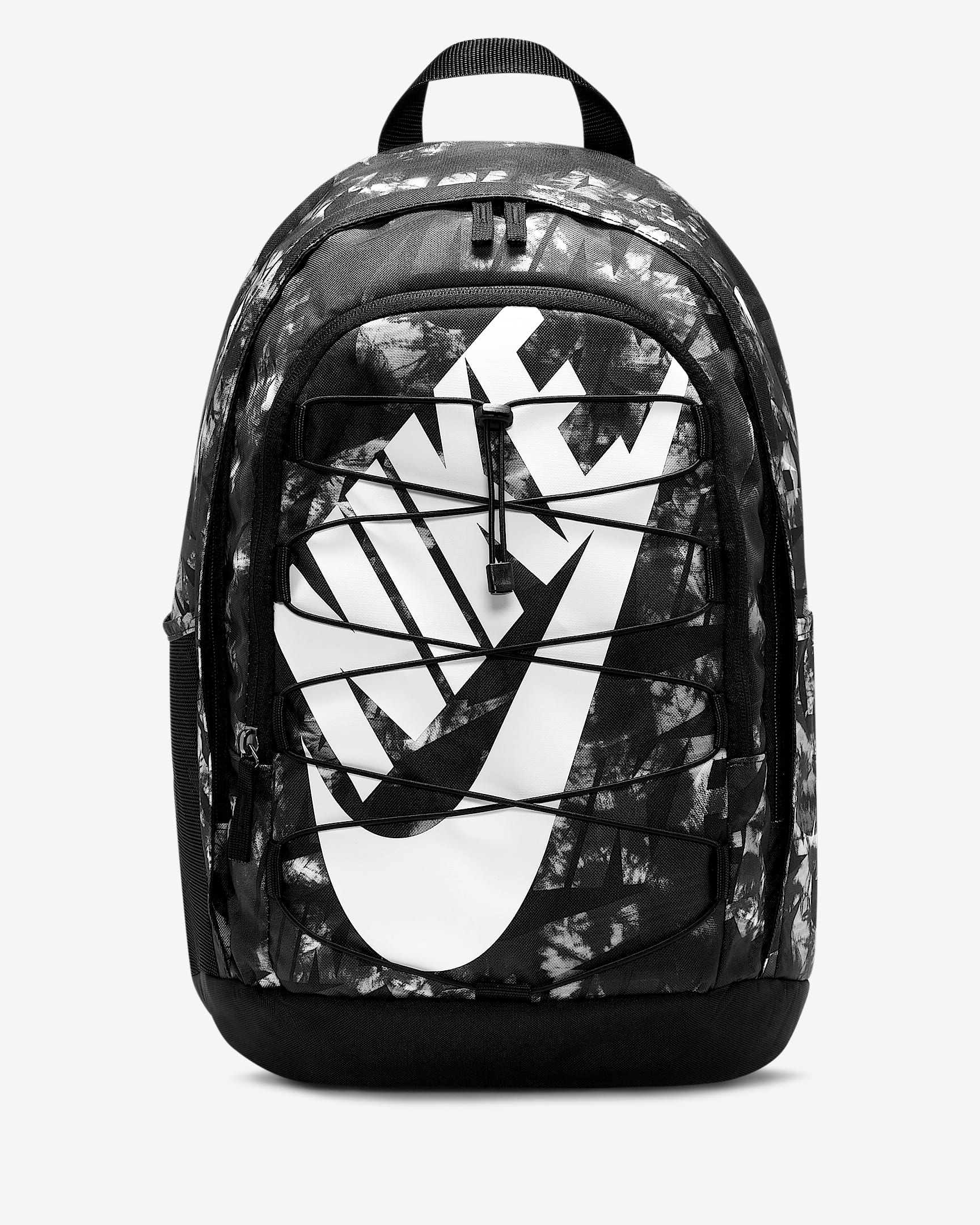 Nike Hayward 双肩包 - 黑/黑/白色