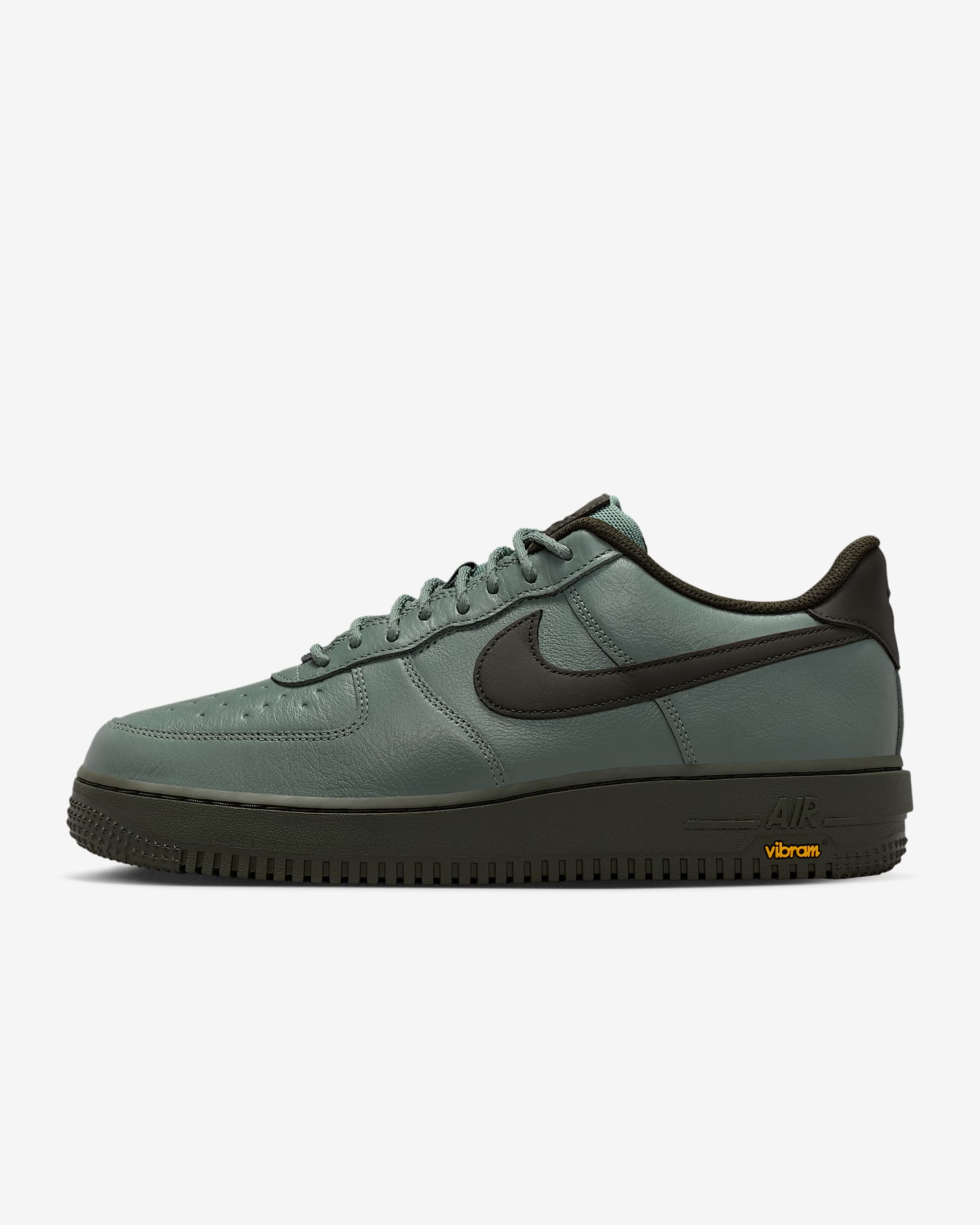 Air Force 1 GORE-TEX 男子空军一号运动鞋 - 土绿/速度黄/红杉绿