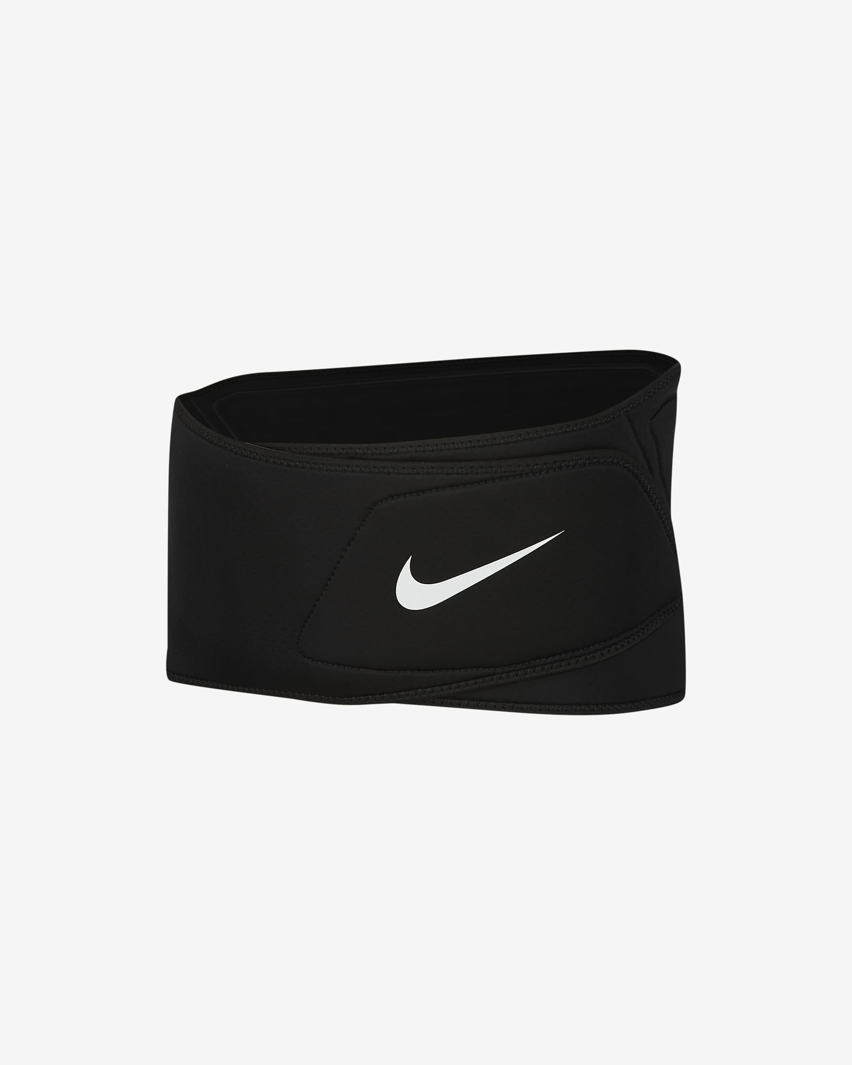 Nike Pro 速干训练护腰 3.0（1 只） - 黑/白色