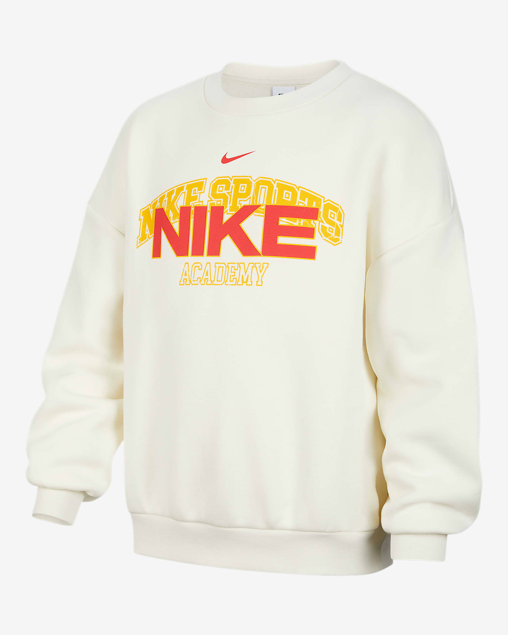 Nike Sportswear Bounce Era 大童加绒圆领运动衫 - 珍珠灰