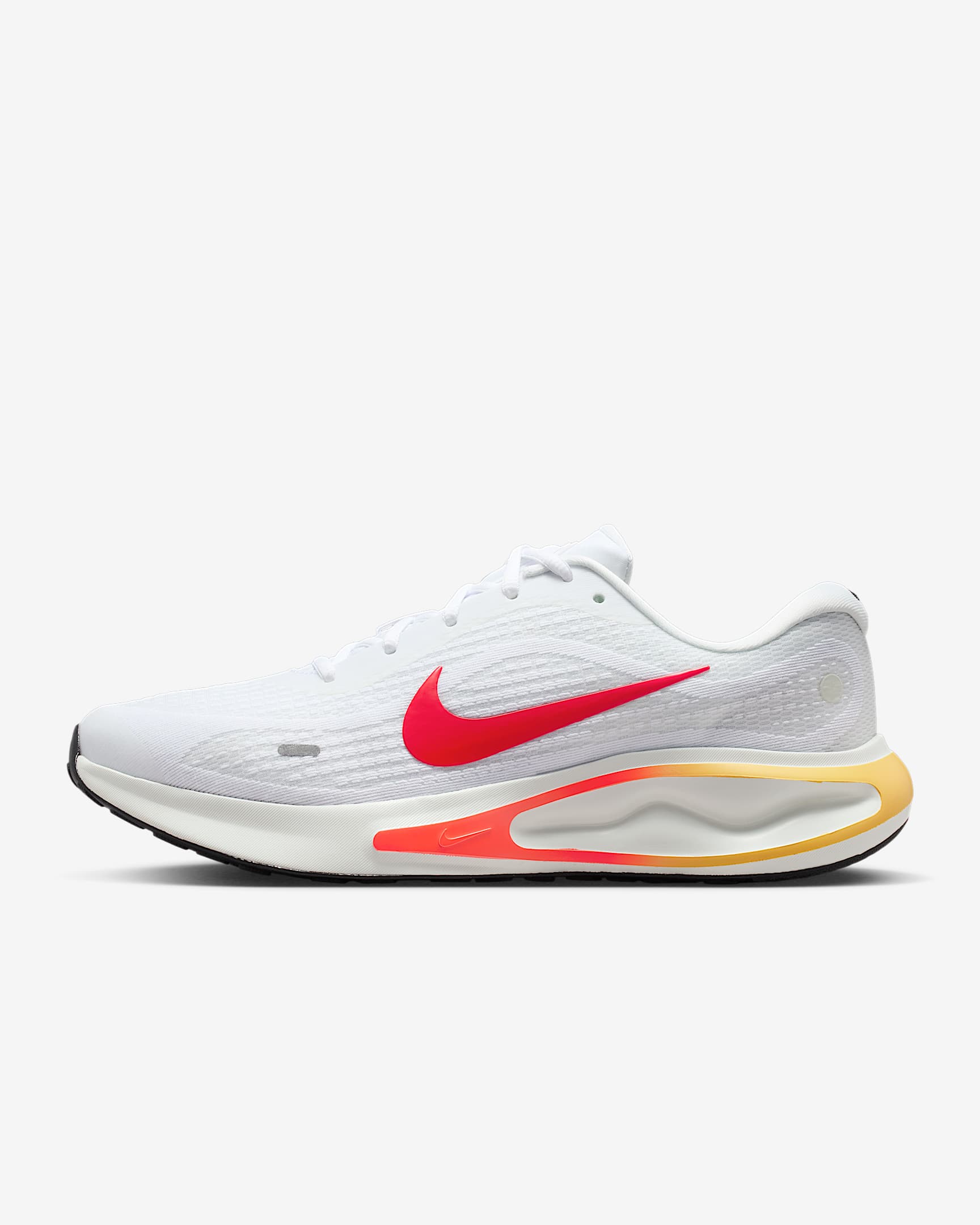 Nike Journey Run 男子透气公路跑步鞋 - 白色/杉木浅蓝灰/典雅托帕石色/亮深红