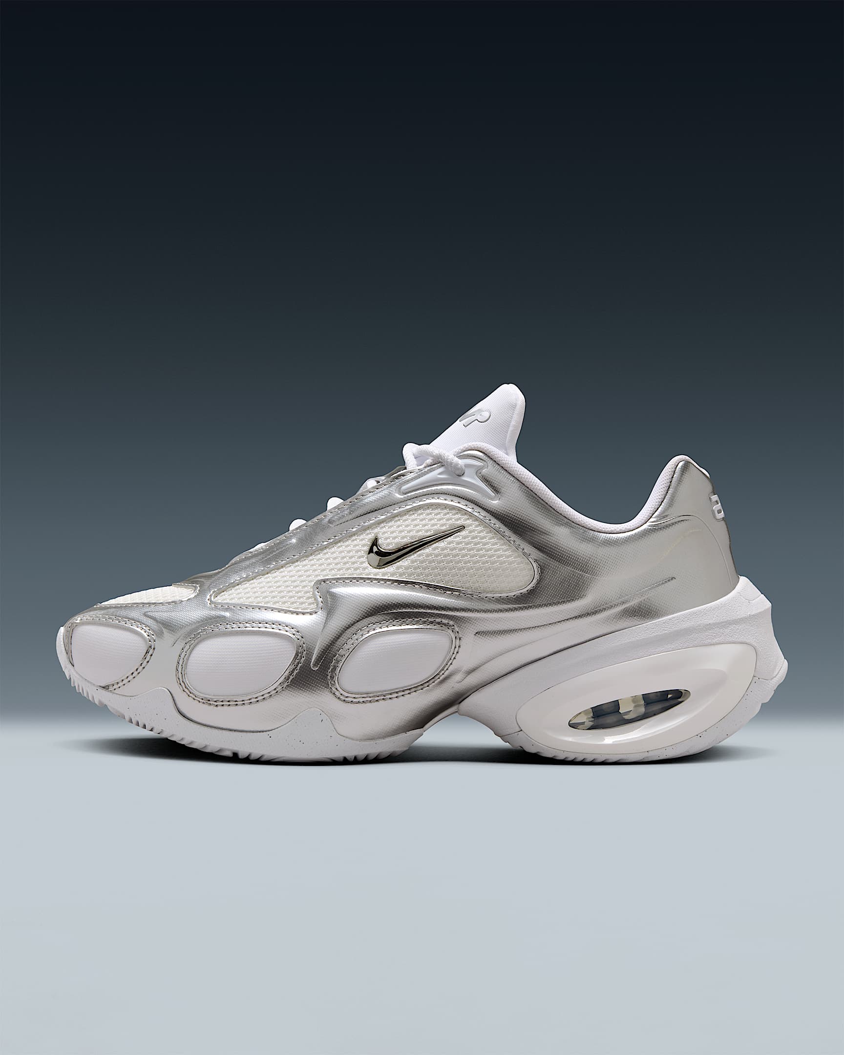 Nike Air Max Muse 郑钦文同款女子运动鞋 - 白色/白金色/金属银