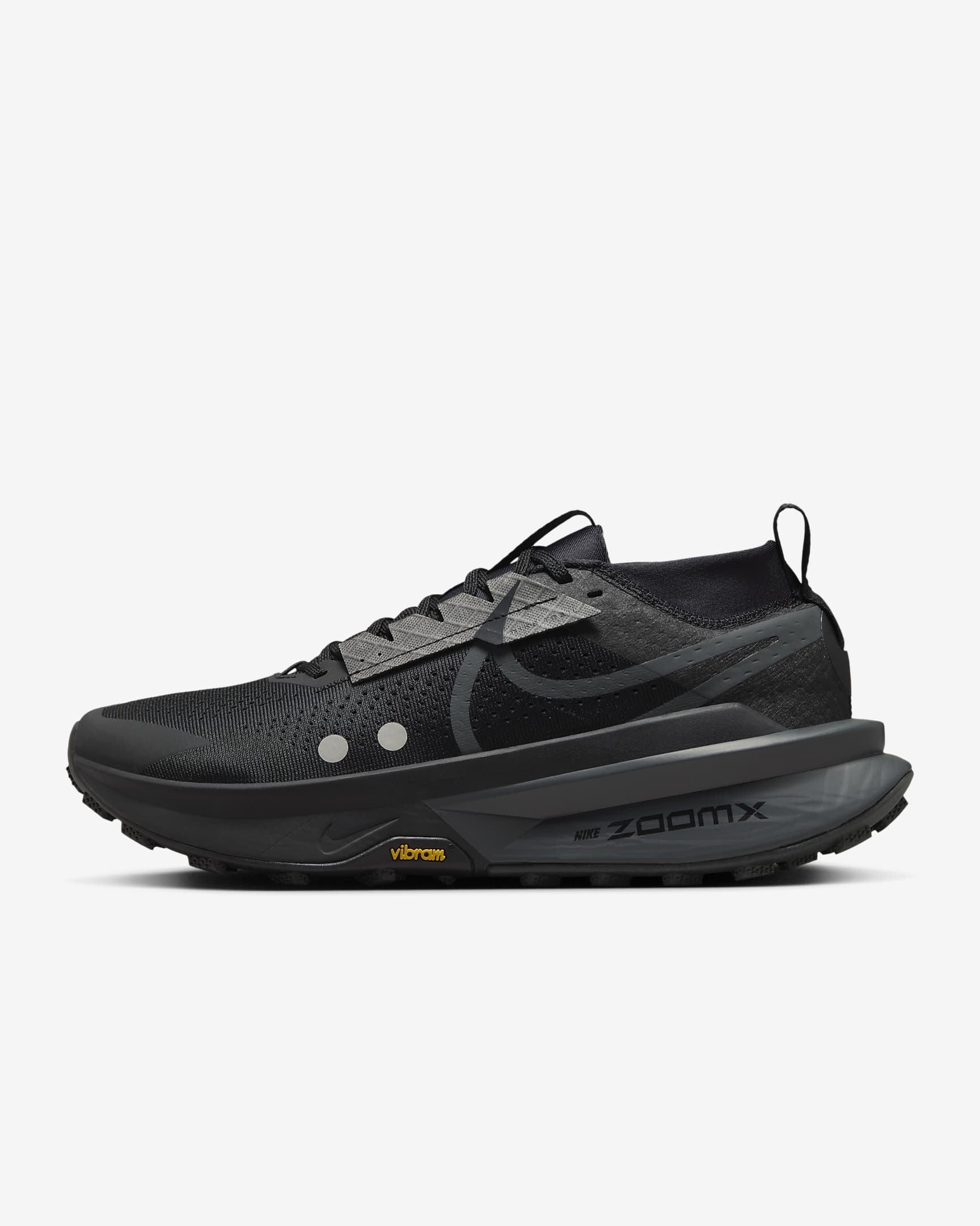 Nike Zegama Trail 2 男子 ZoomX 户外越野跑步鞋 - 黑/丝绒棕/金属银灰/煤黑
