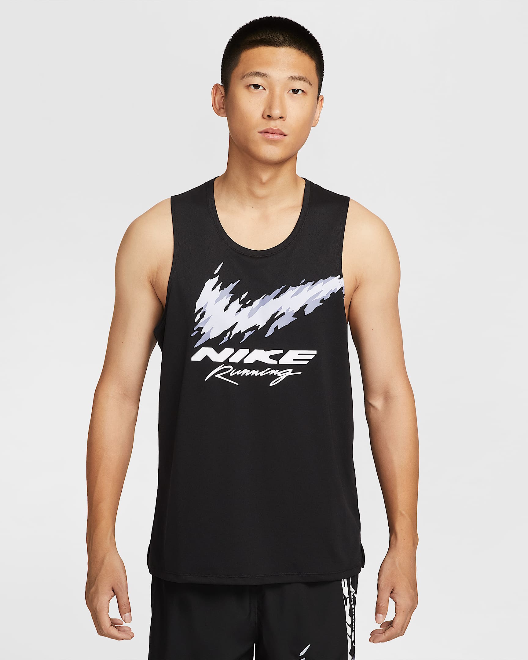 Nike Miler Dri-FIT 男子速干跑步背心 - 黑