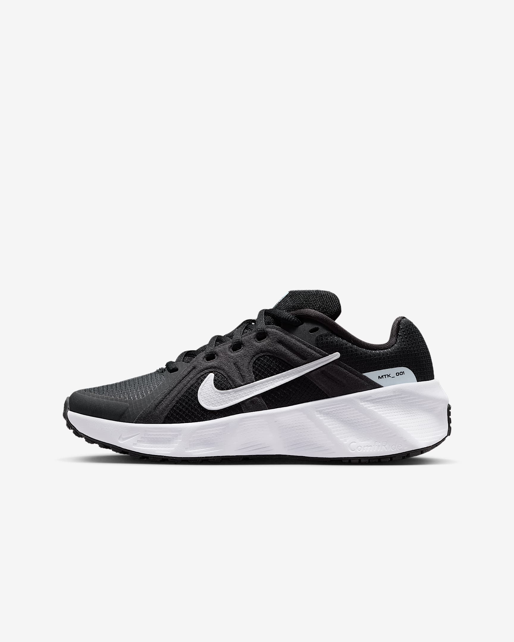 Nike Metro TEK 大童运动鞋 - 黑/煤黑/冰川蓝/白色
