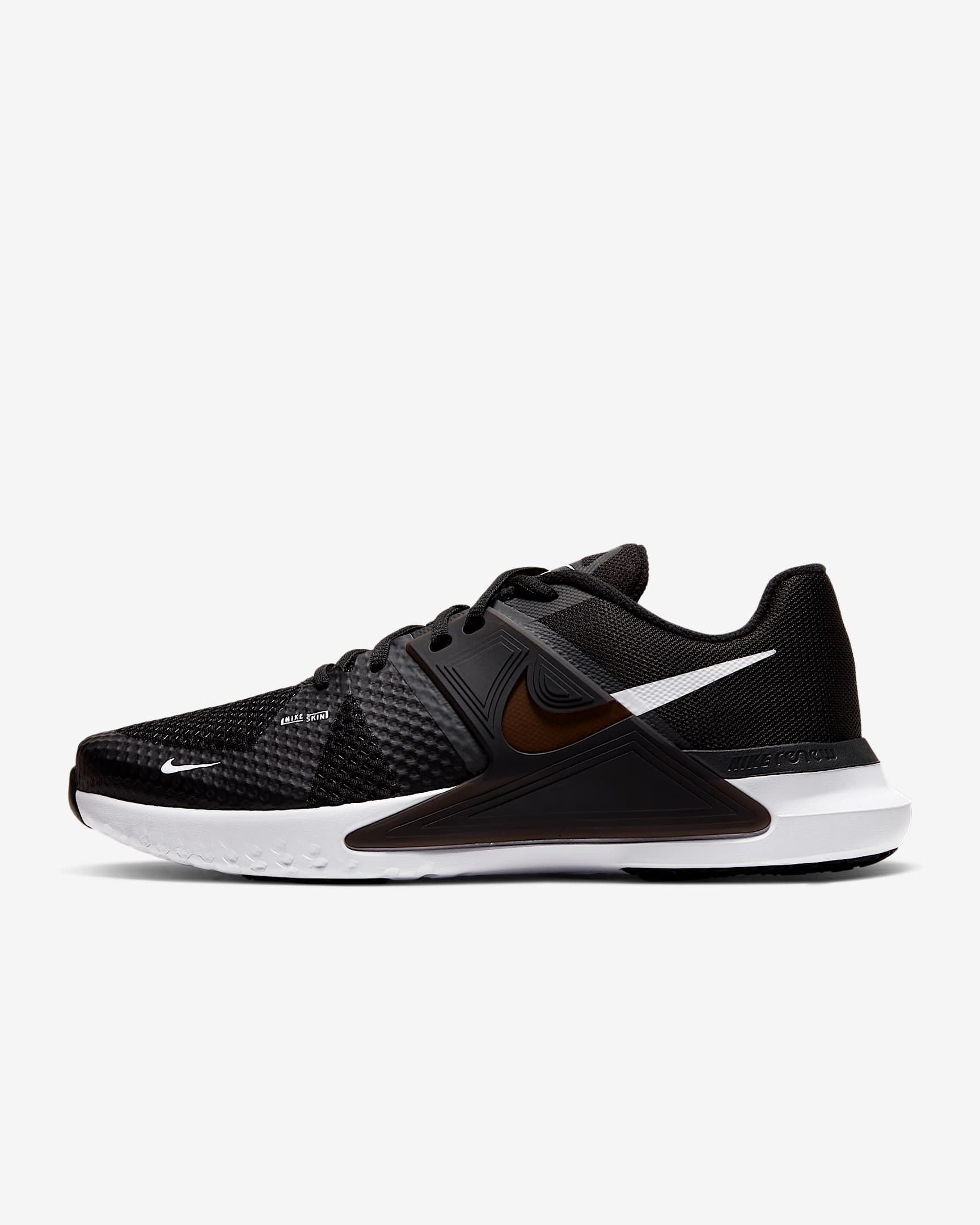 Nike Renew Fusion 男子训练鞋 - 黑/暗烟灰/白色