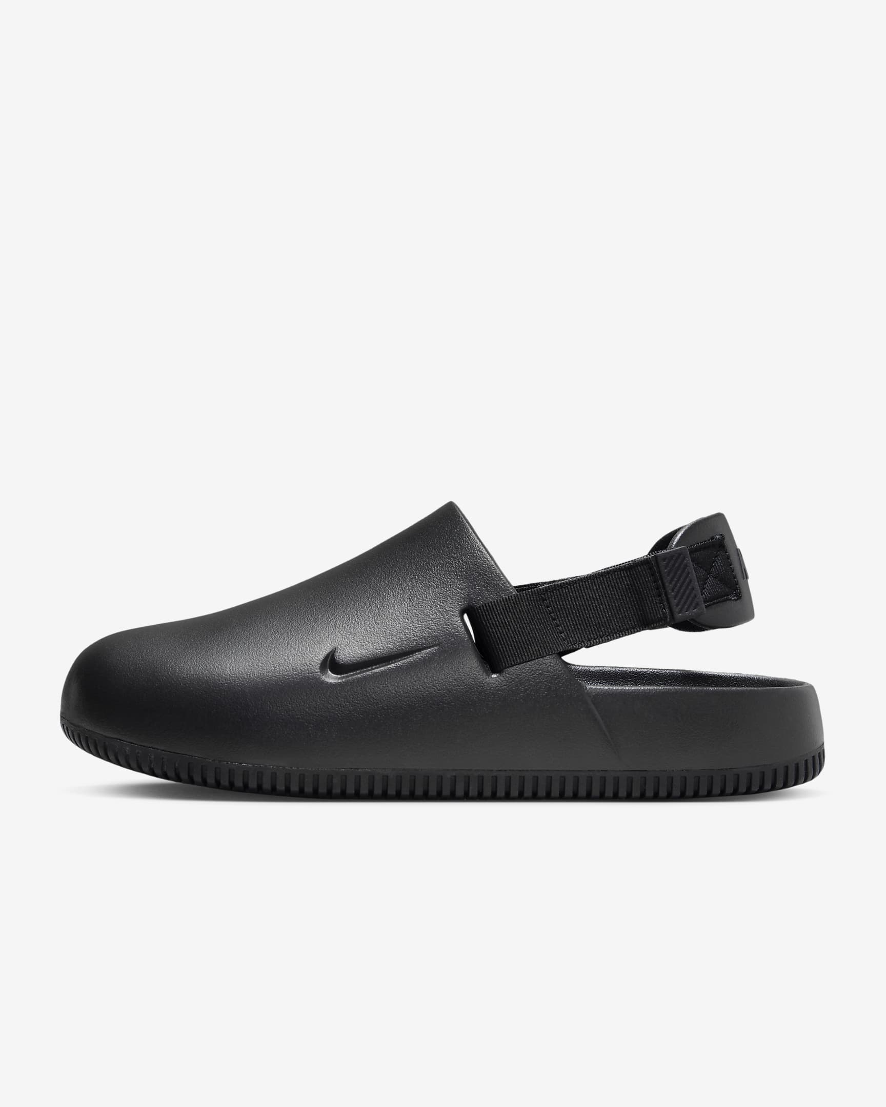 Nike Calm 男子凉鞋 - 黑/黑