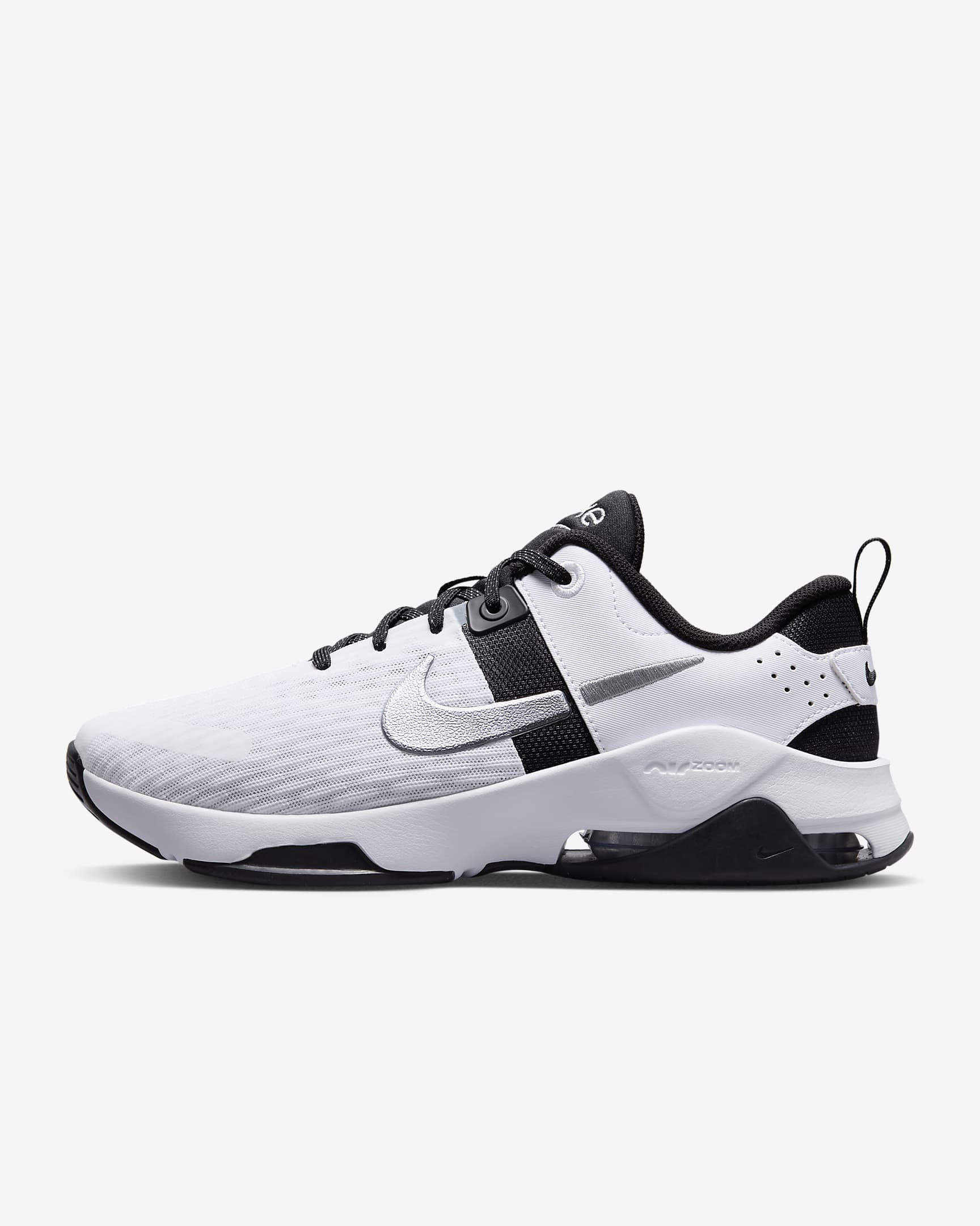 Nike Zoom Bella 6 PRM 女子训练鞋 - 白色/黑/金属银灰/多色
