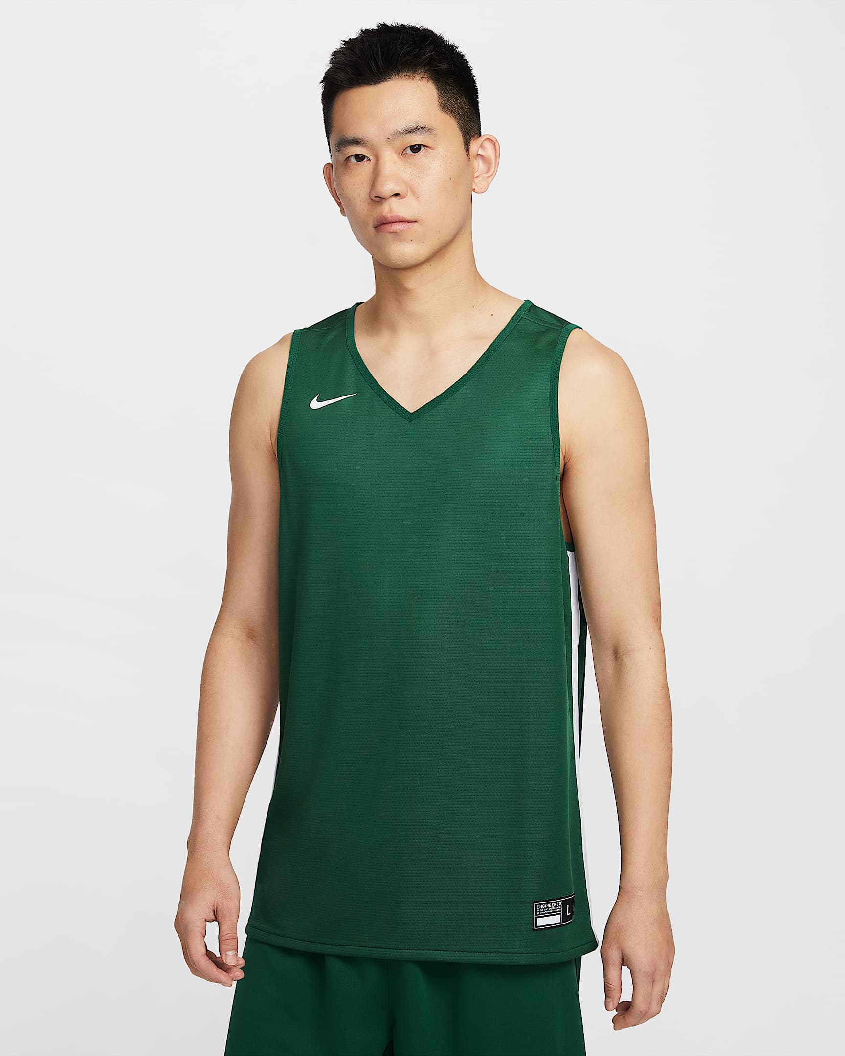 Nike 男子训练双面穿球衣 - 峡谷绿