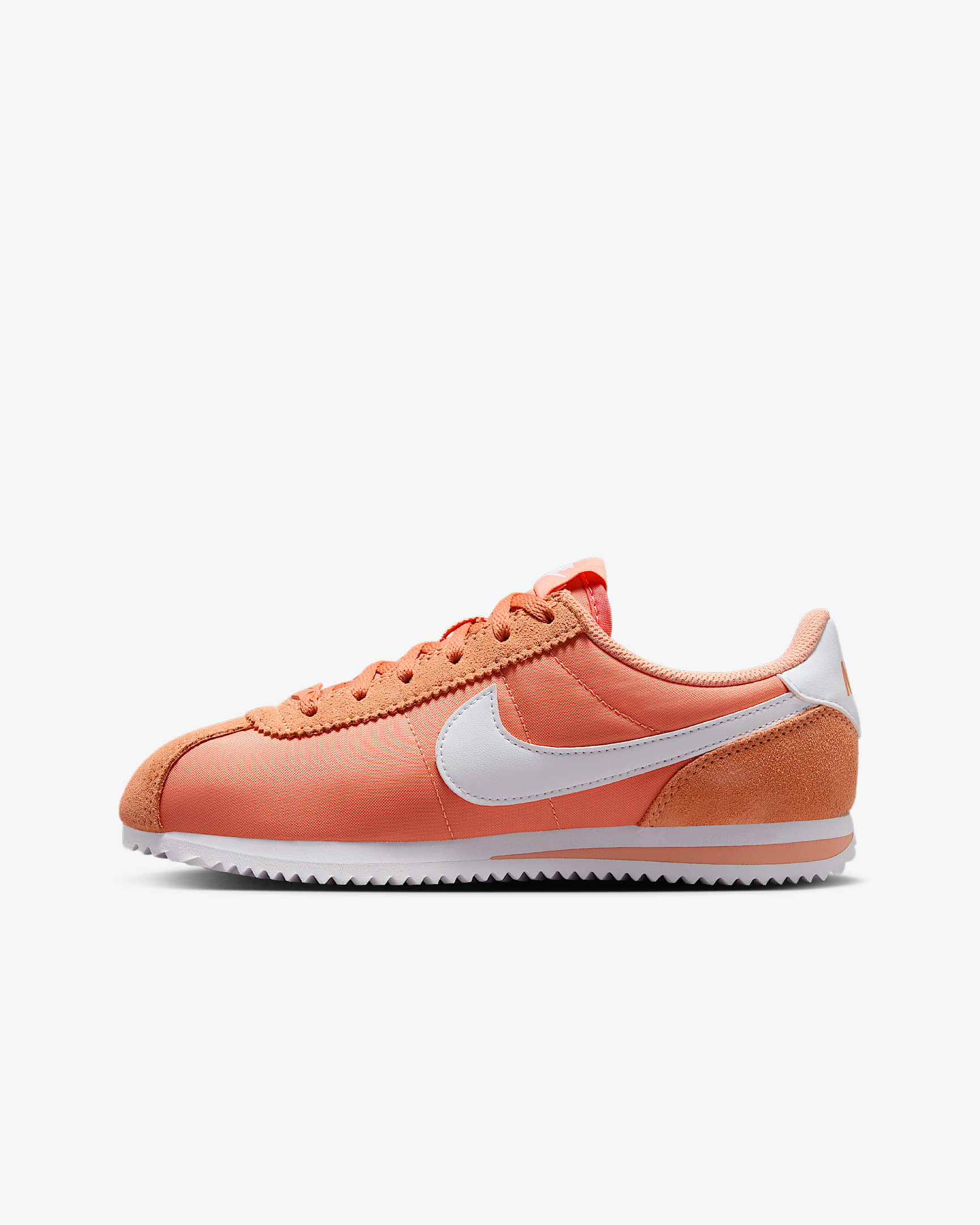 Nike Cortez Textile 大童运动鞋 - 杏黄粉/白色