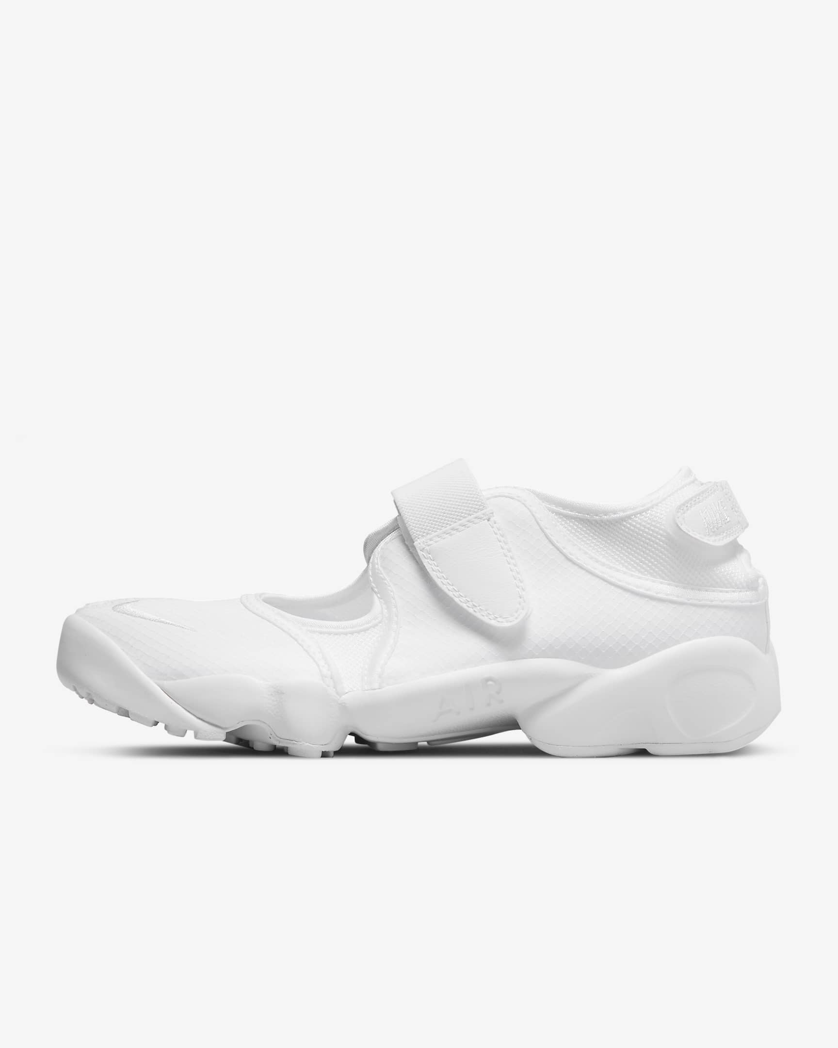 Nike Air Rift Breathe 耐克忍者鞋女子分趾运动鞋 - 白色/白金色/白色