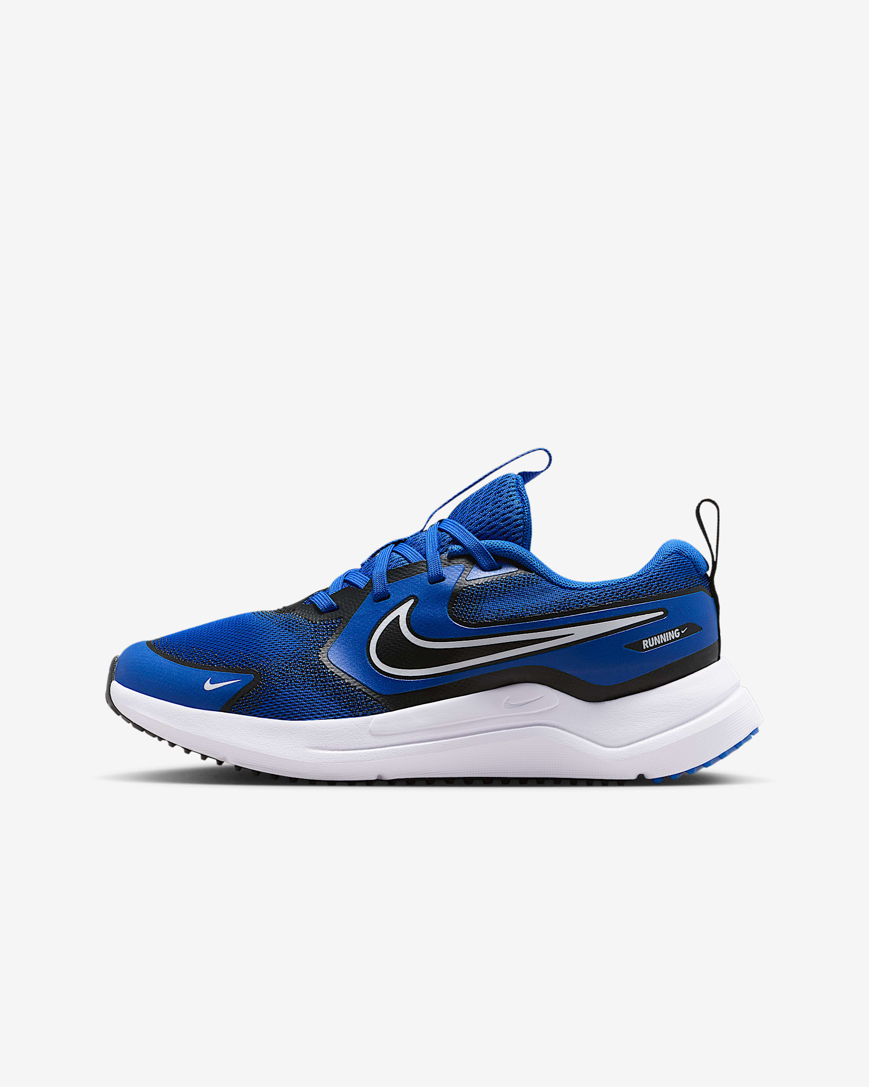 Nike Cosmic Runner 耐克宇宙一号大童公路跑步鞋 - 游戏宝蓝/黑/白色